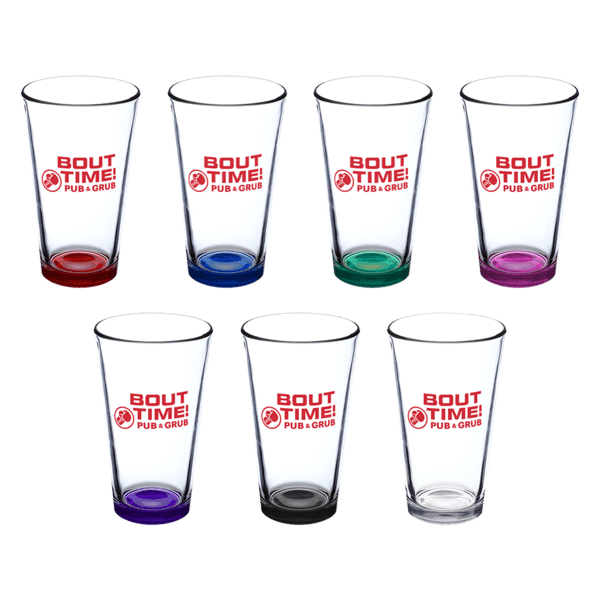 Pub Crawl 16 oz Libbey Pint Glasses 10