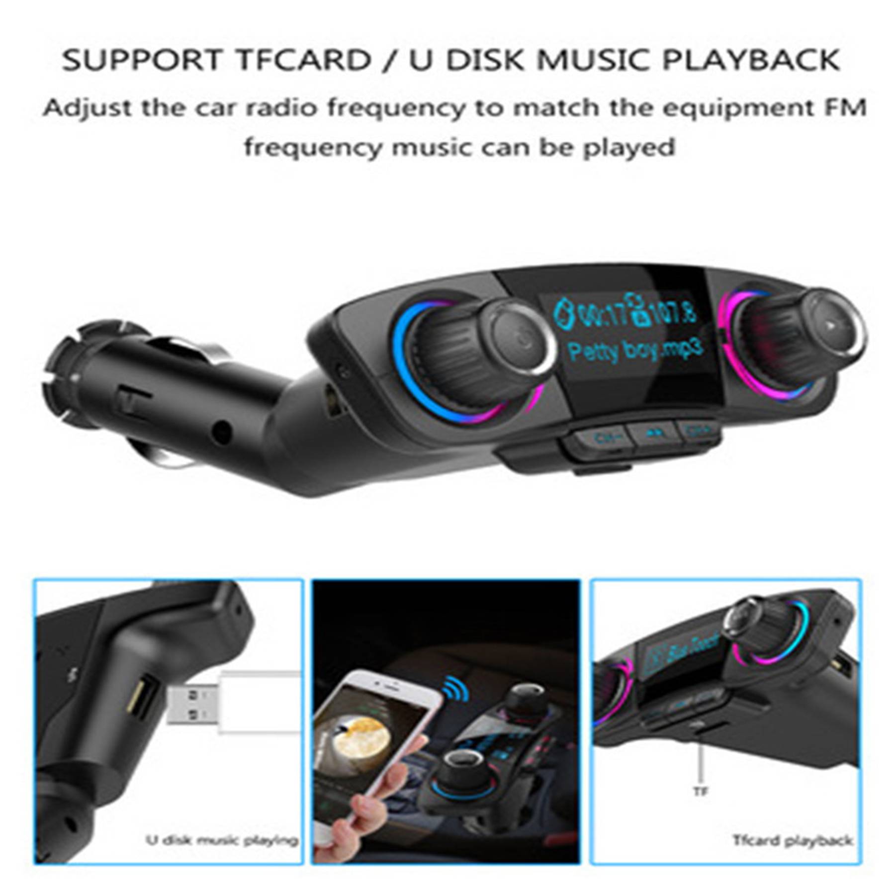 Car MP3 Bluetooth player 4