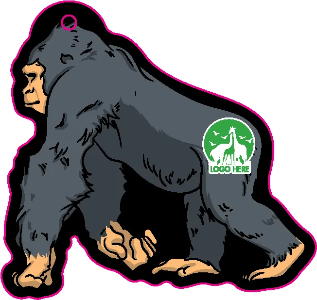 Stock Shape Acrylic Key Tag