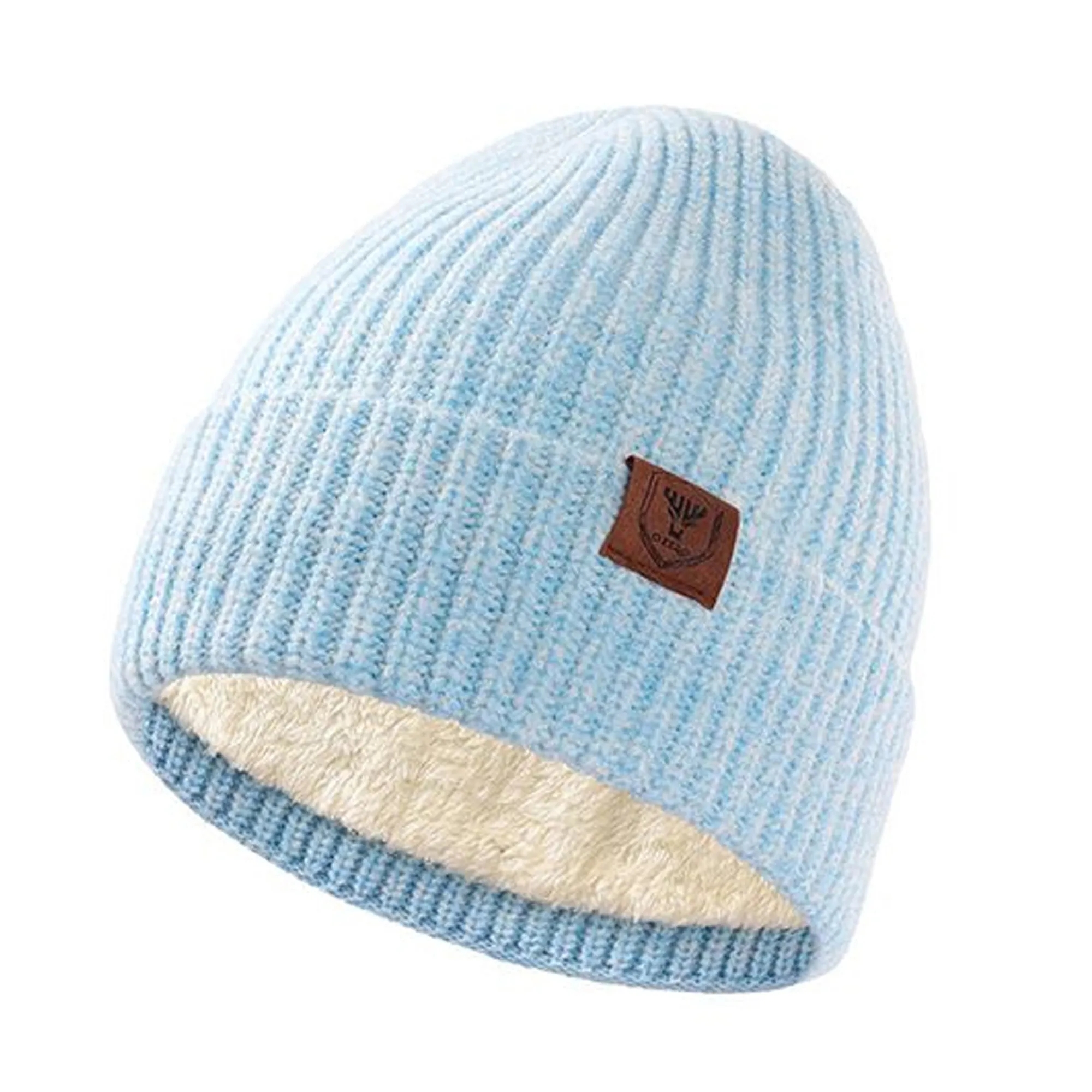 Winter Thick Knit Beanie Hats 7