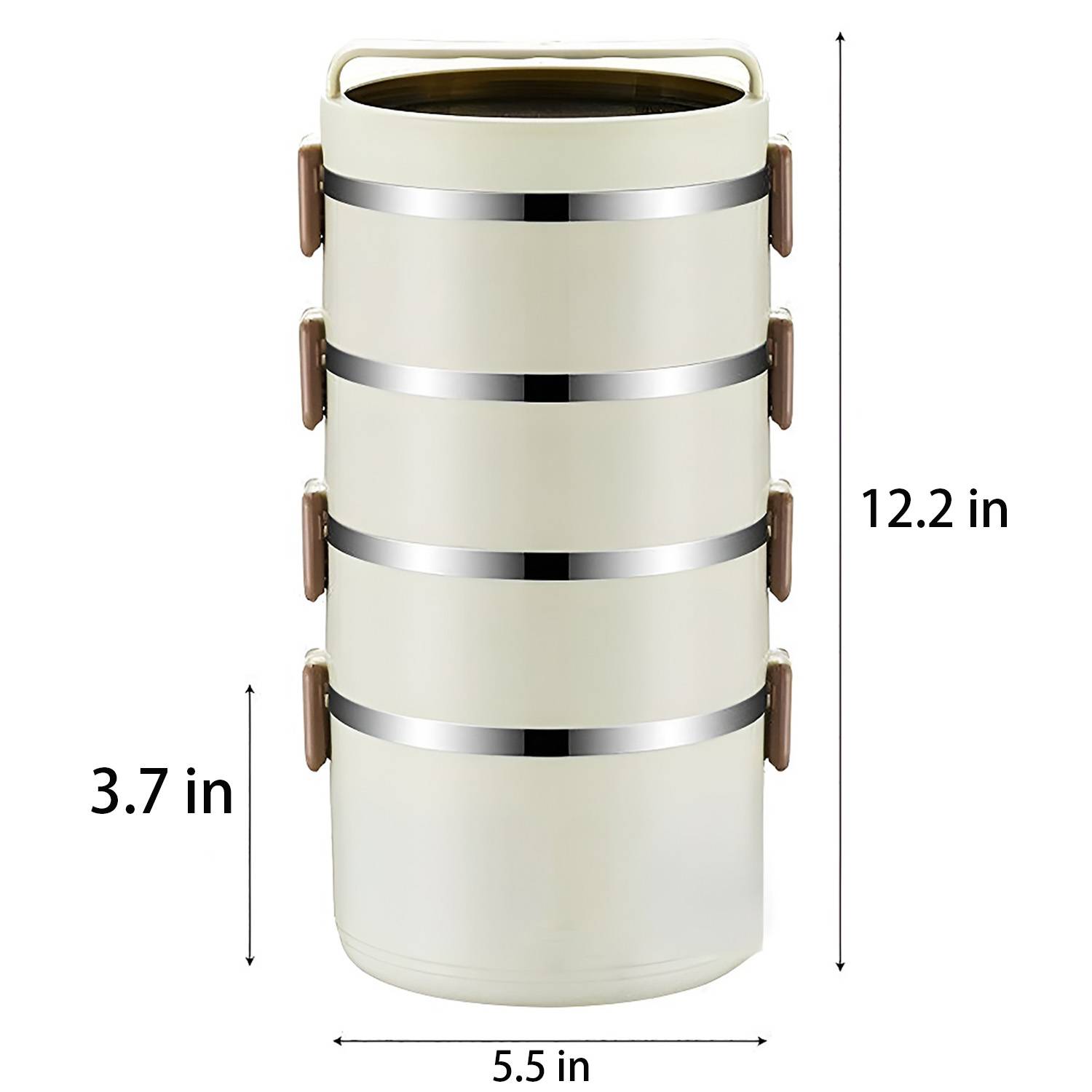 Stainless Steel Lunch Box w/ Insulated Bag 2