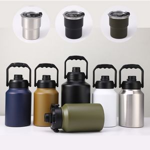 64oz Double Wall Vacuum Insulated Water Bottle, custom water bottle with logo imprint 3