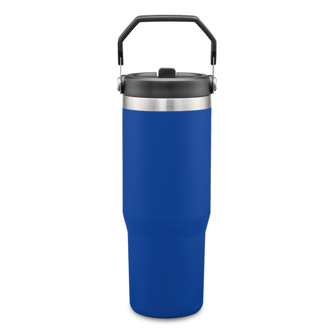 Revive SS Travel Mug w/Handle & Straw - 30oz 15