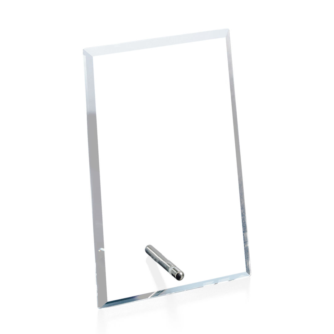 Windsor Rectangle Vertical Award - Chrome 2