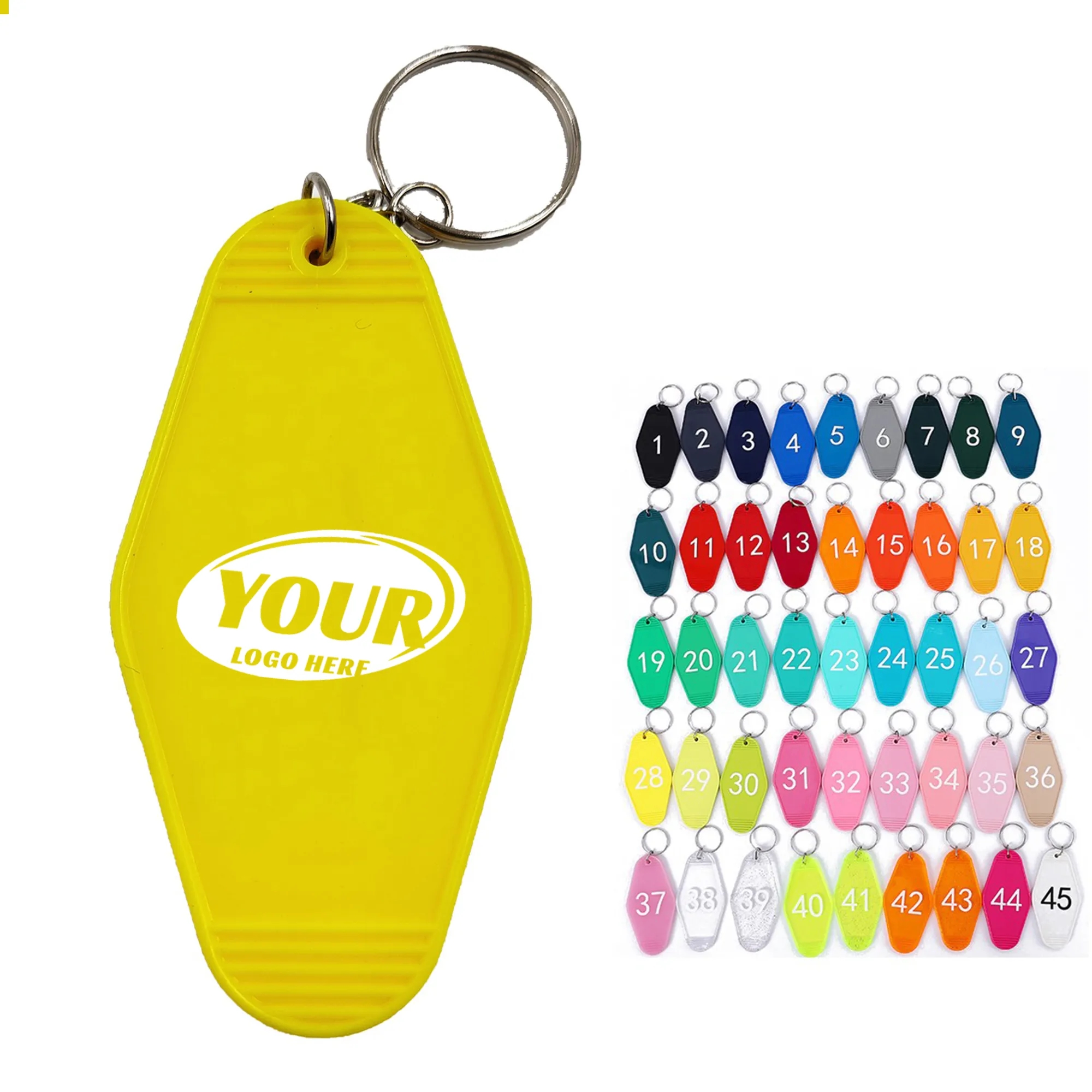 Hotel Keychain Motel Key Tag 2