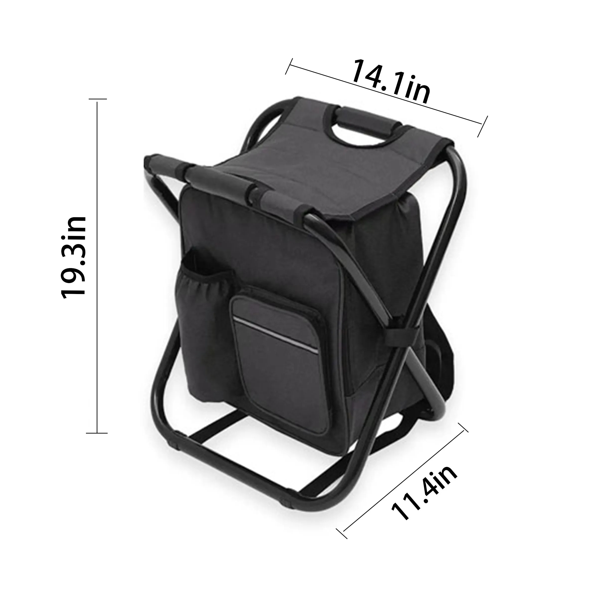 Steel Lightweight Folding Bench for Outdoor Camping 4