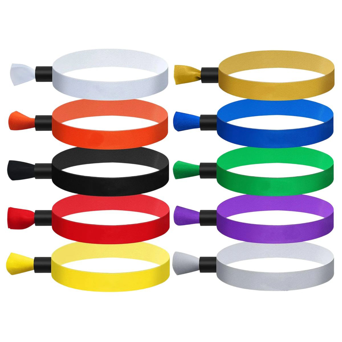 One Time Use Polyester Wristbands for Event Access 5