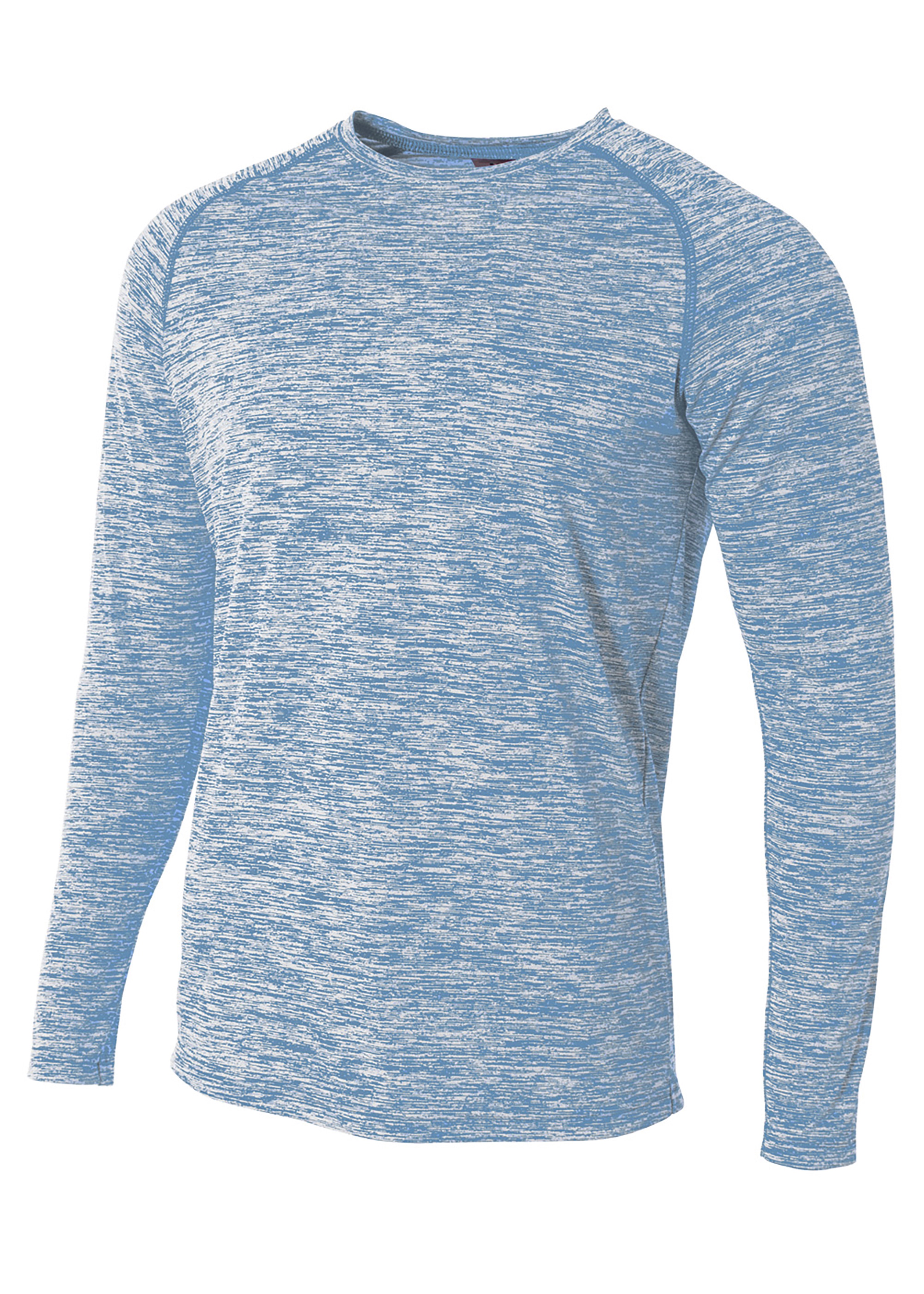 A4 Long Sleeve Raglan Space Dye 5