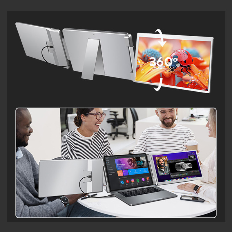 Laptop Trio Monitor Extender 4