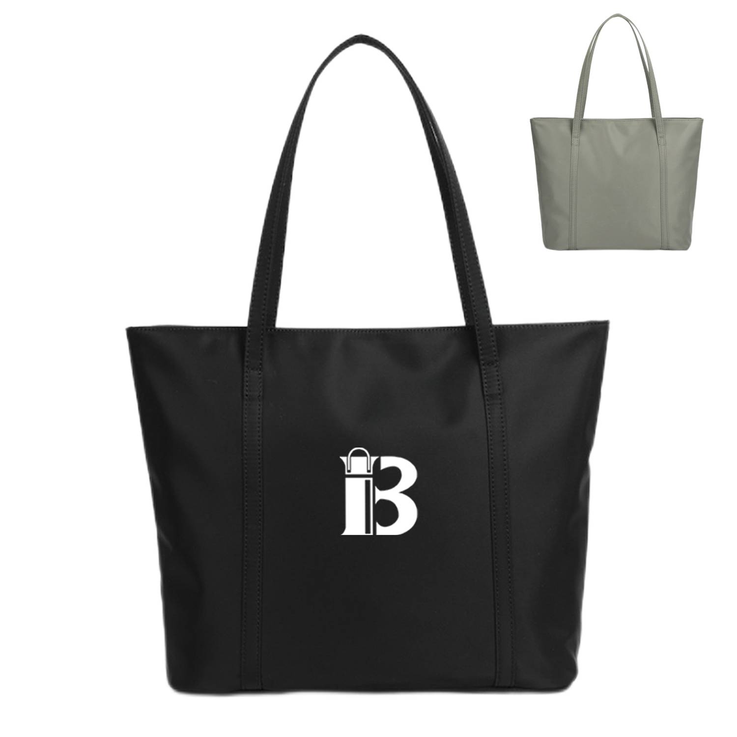 Single Shoulder Canvas Commuting Tote Bag 1