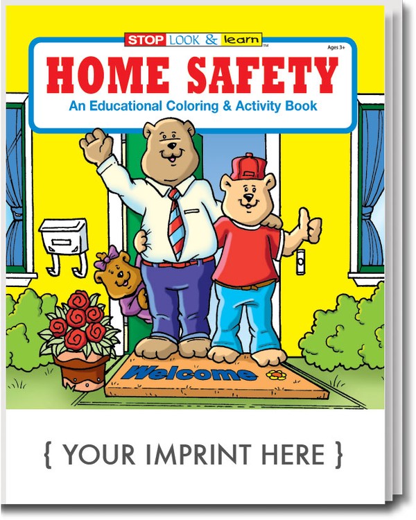 COLORING BOOK - Home Safety Coloring & Activity Book 2
