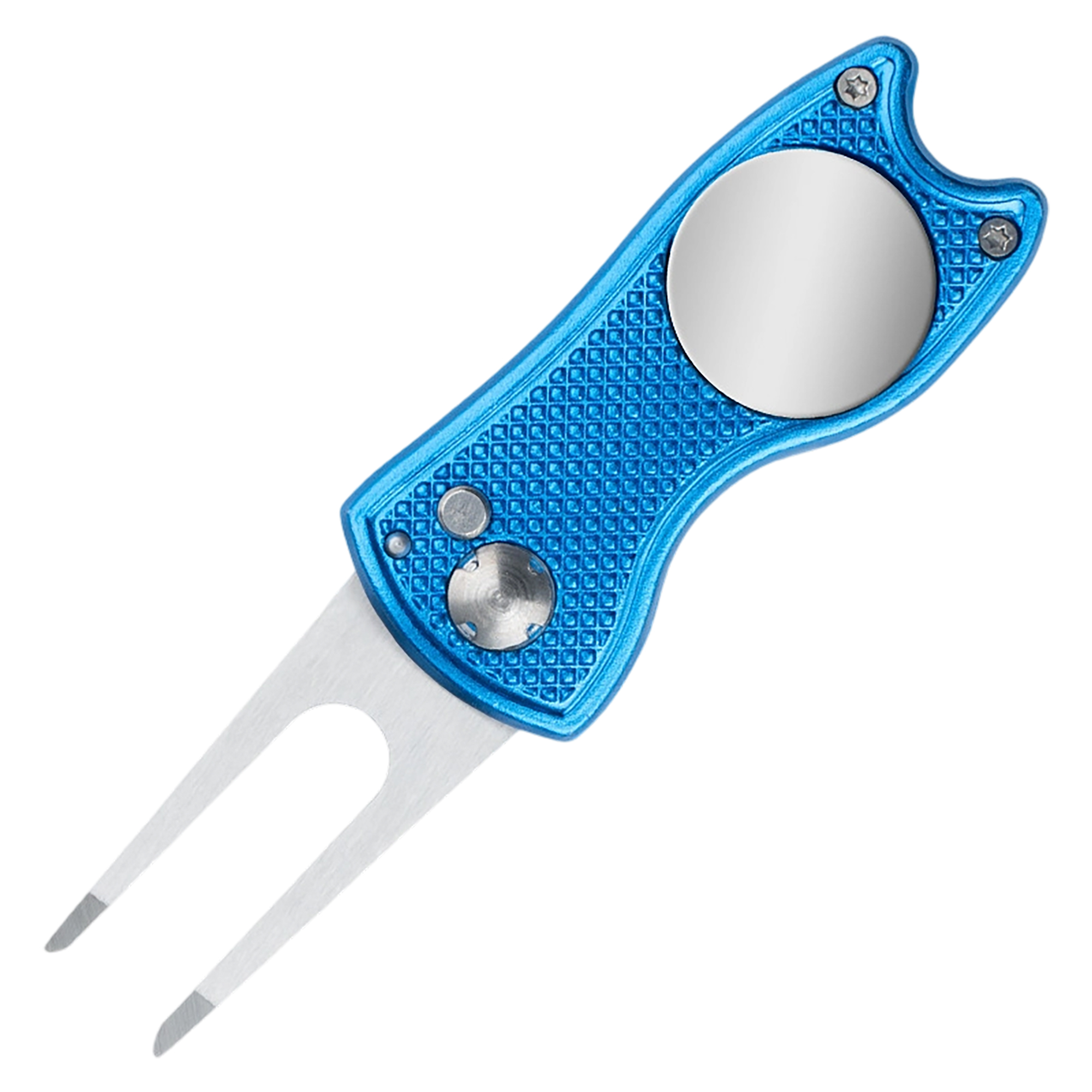 Alloy Foldable Golf Divot Repair Tool With Magnetic Ball Marker 11