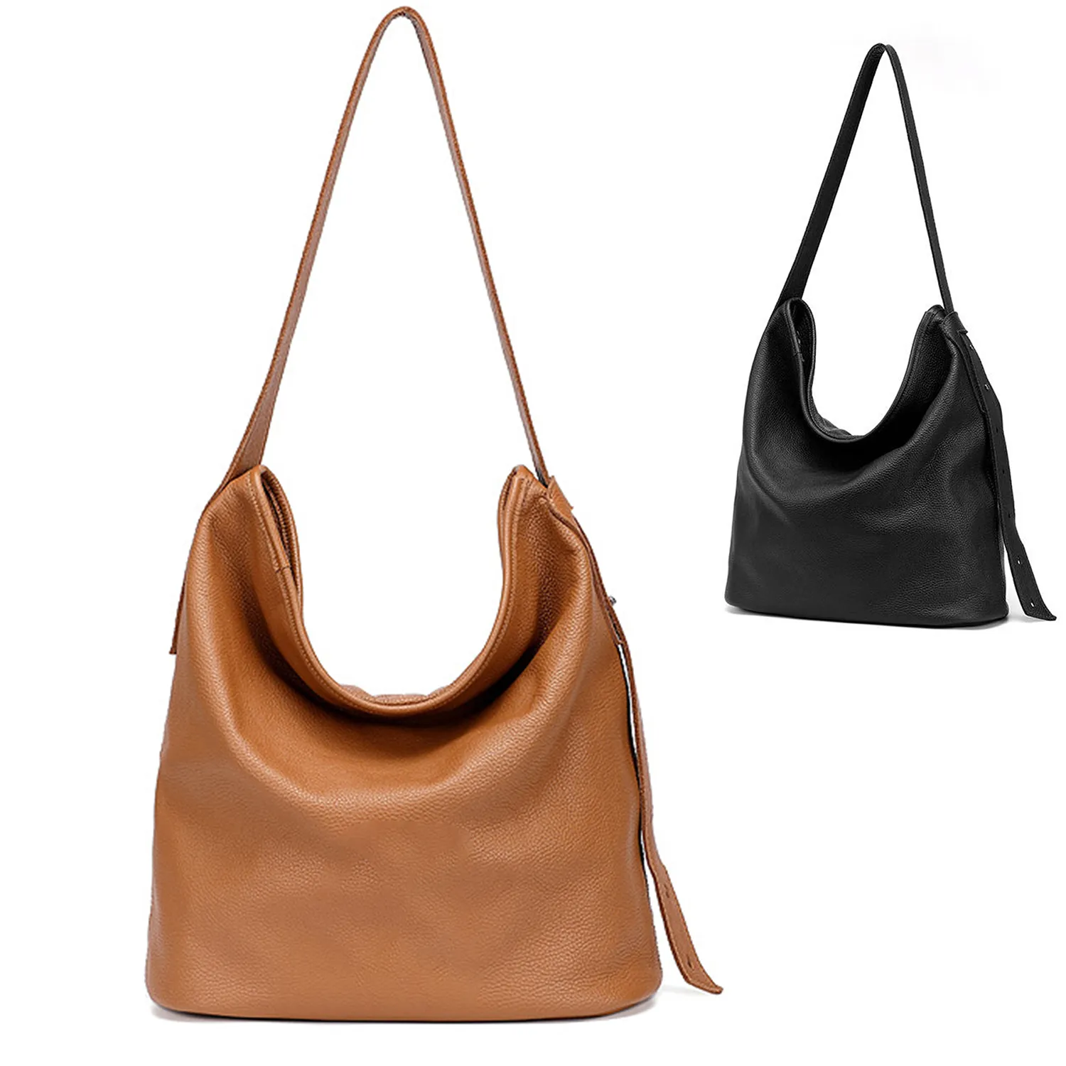 Women's Leather Hobo Shoulder Bag 2