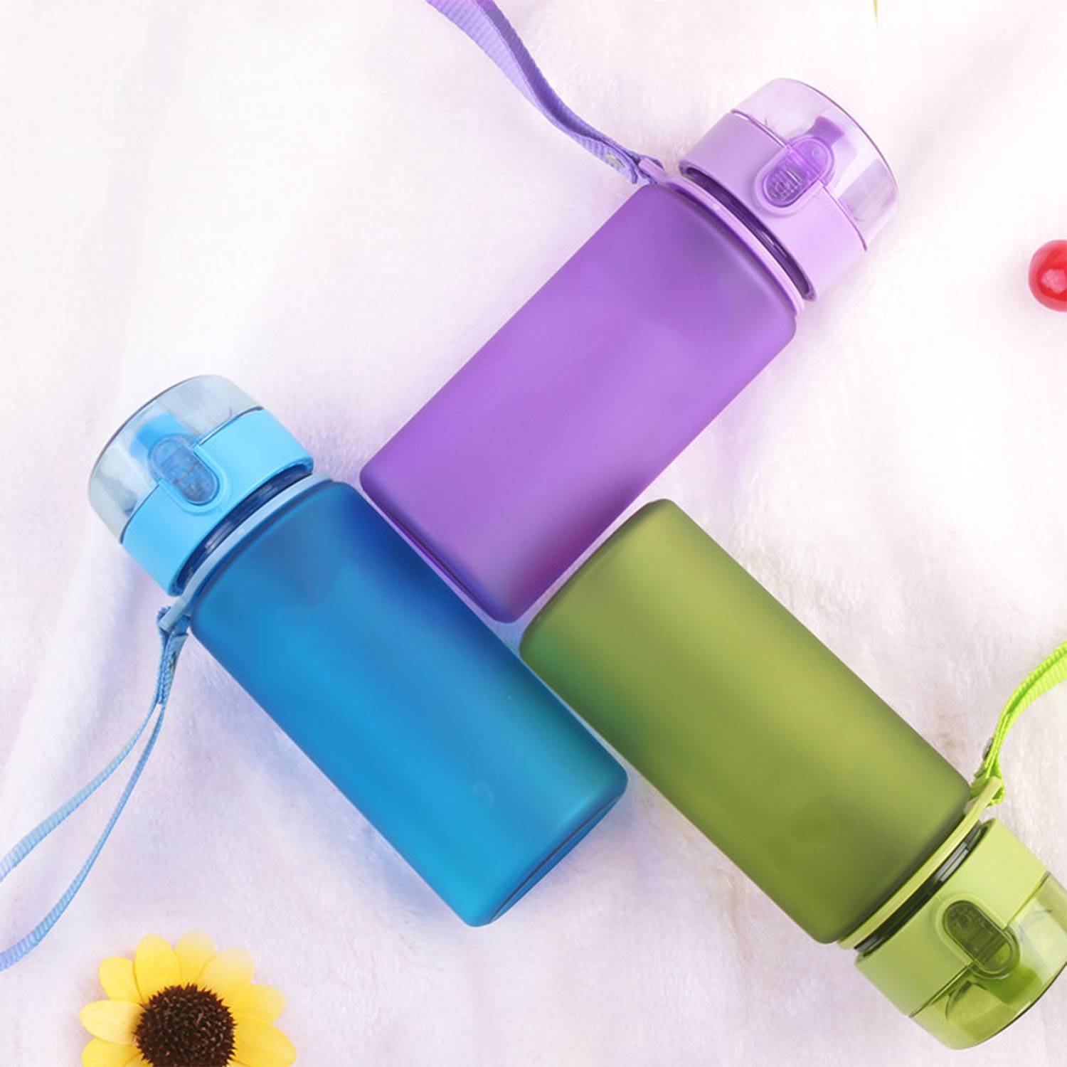 12.3oz New fashion bullet caps gift portable plastic cup 8