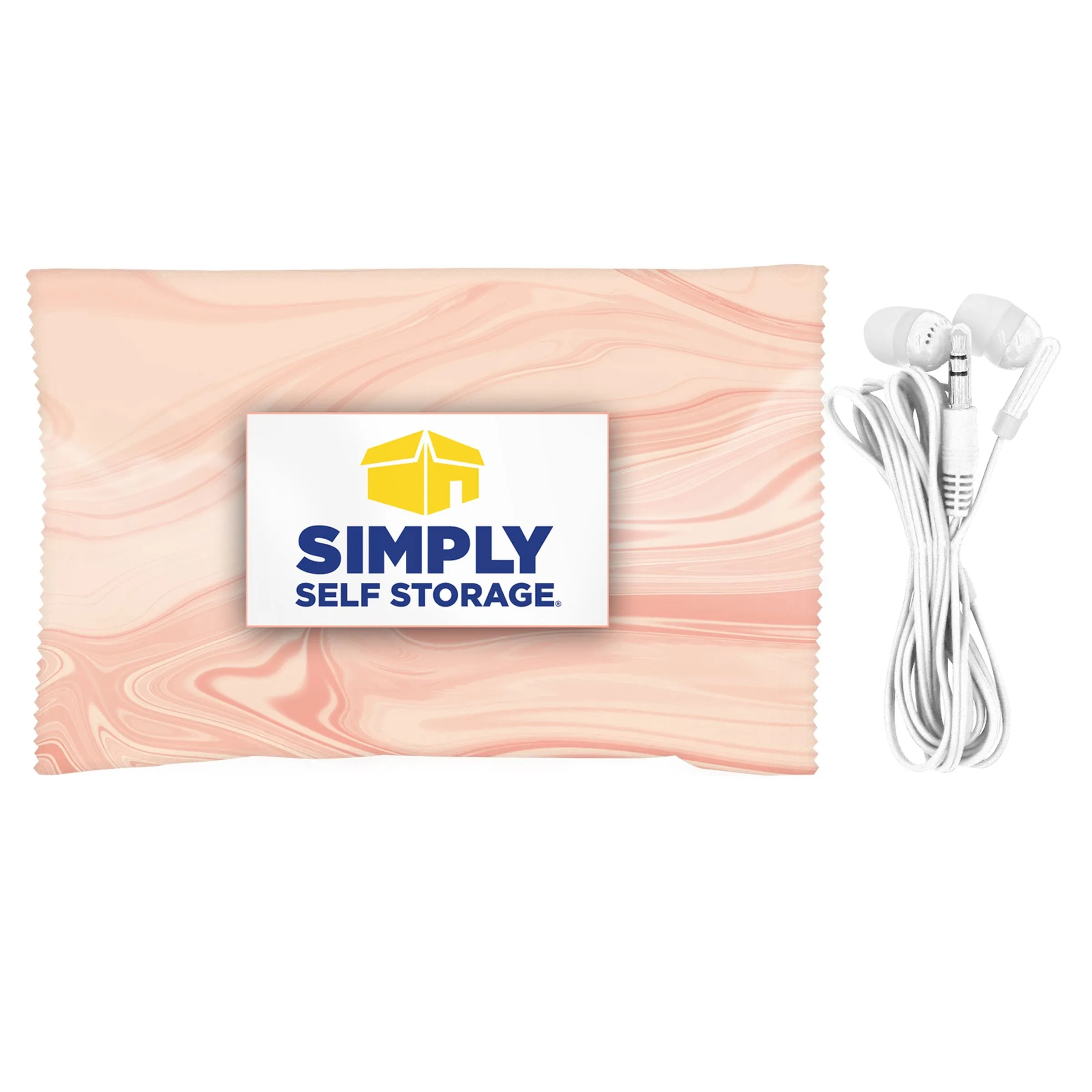 Rose Wrapped Ear Bud Set 2