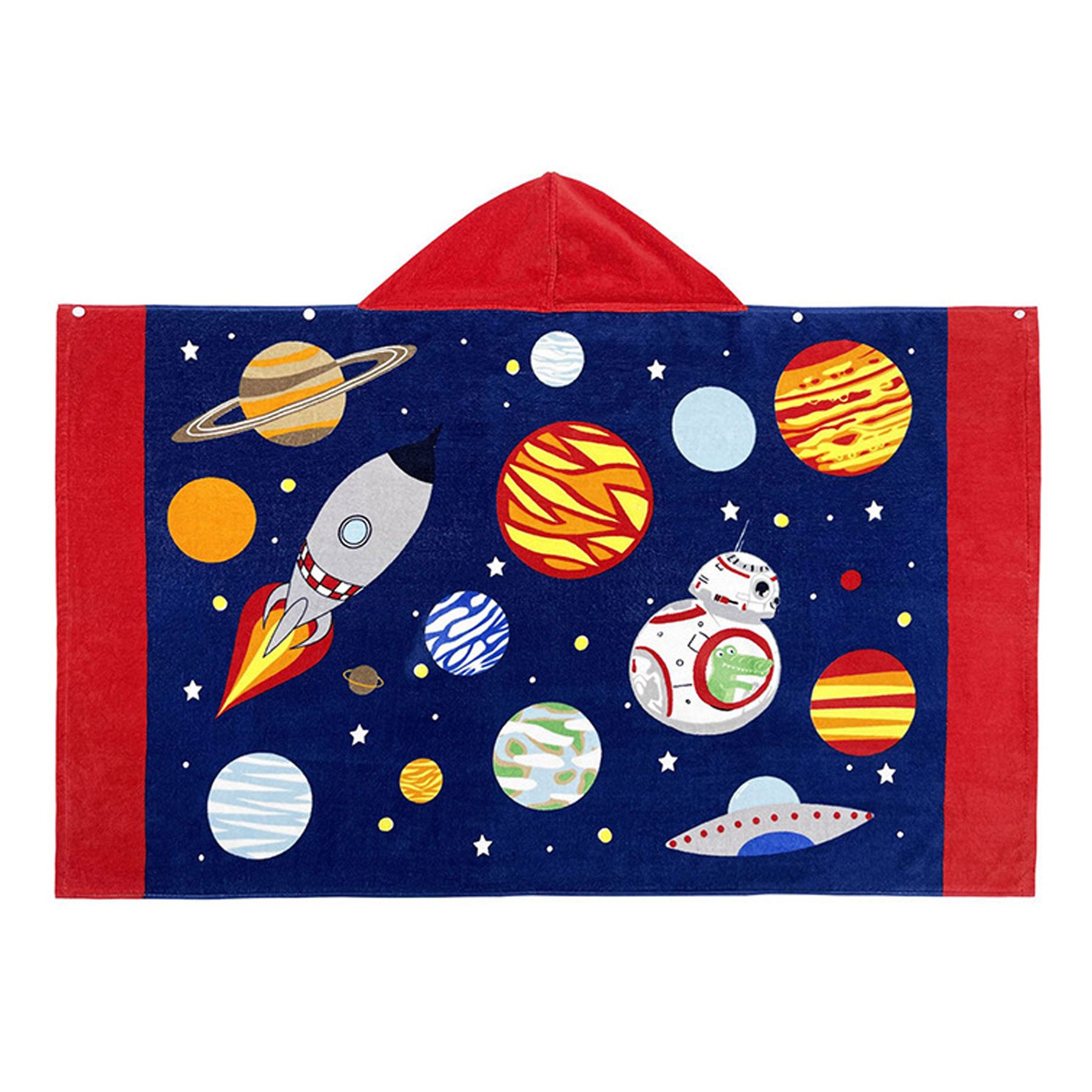 Kids Hooded Bath Beach Towel 7