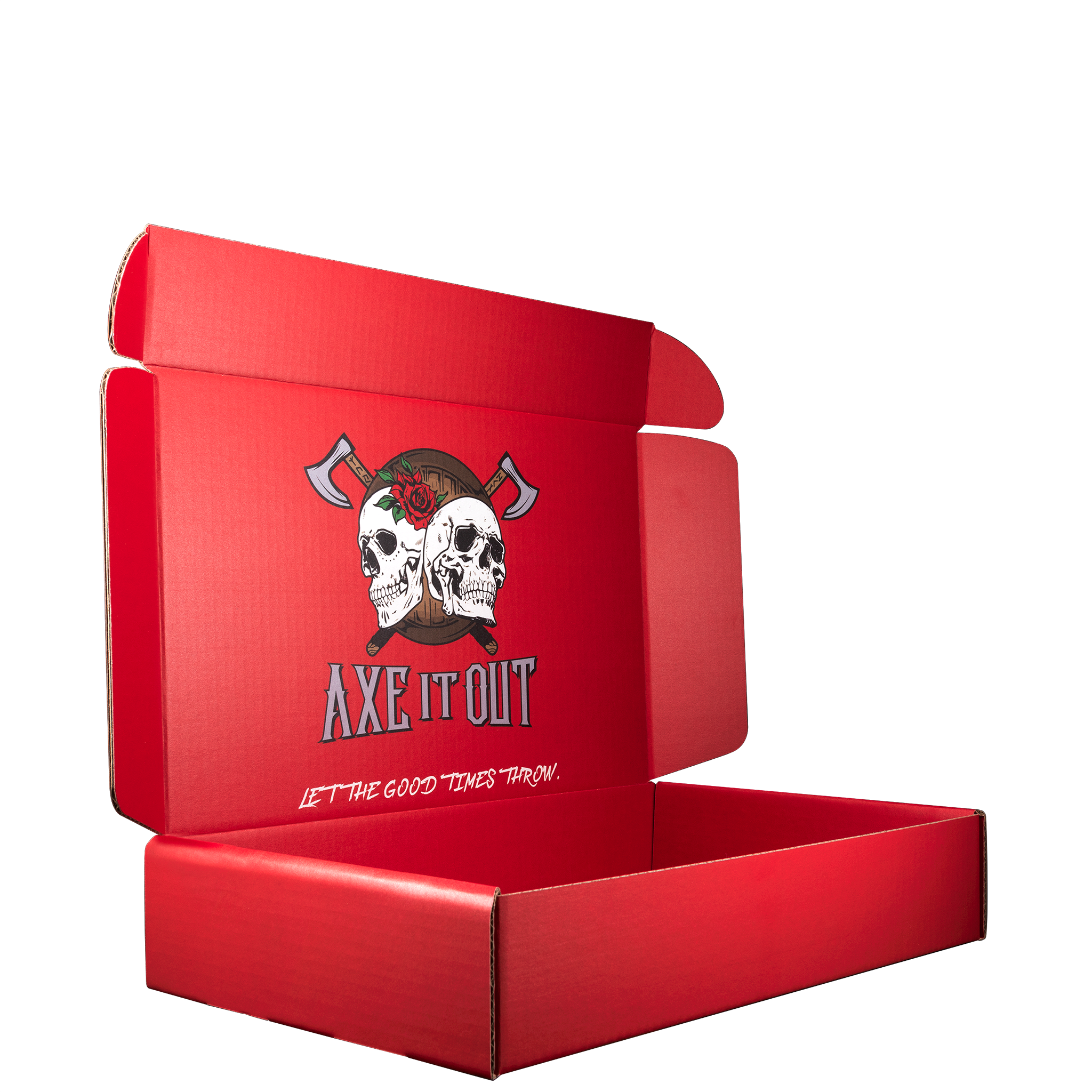 Mailing Box, B-Flute16" x 10" x 3" - White - E - 480 sq in 3
