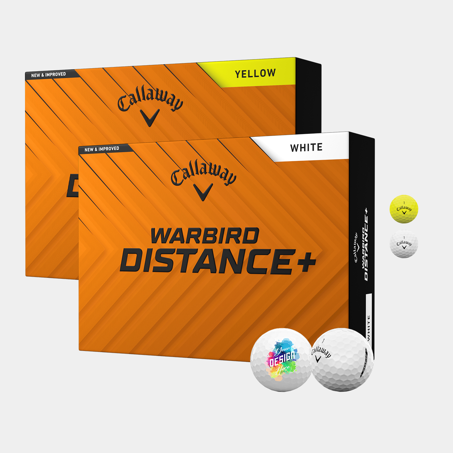 Callaway® 12 Pack Warbird Distance+ Golf Balls 4