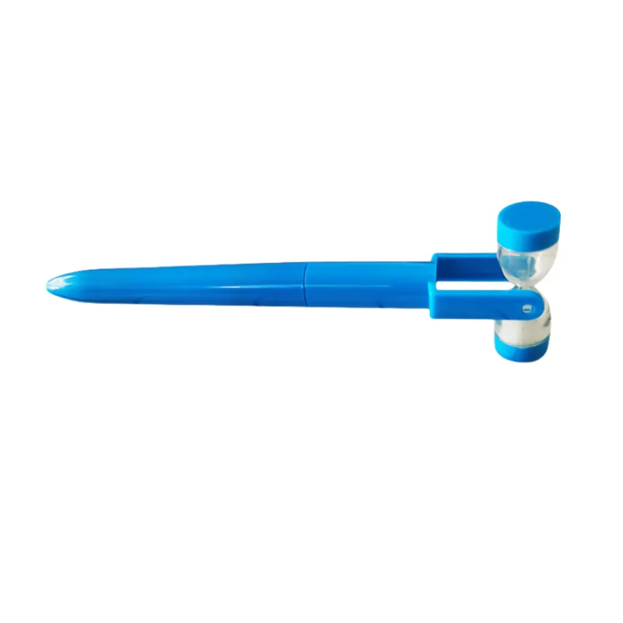 Plastic Hourglass Spinner Ballpoint Pen 6