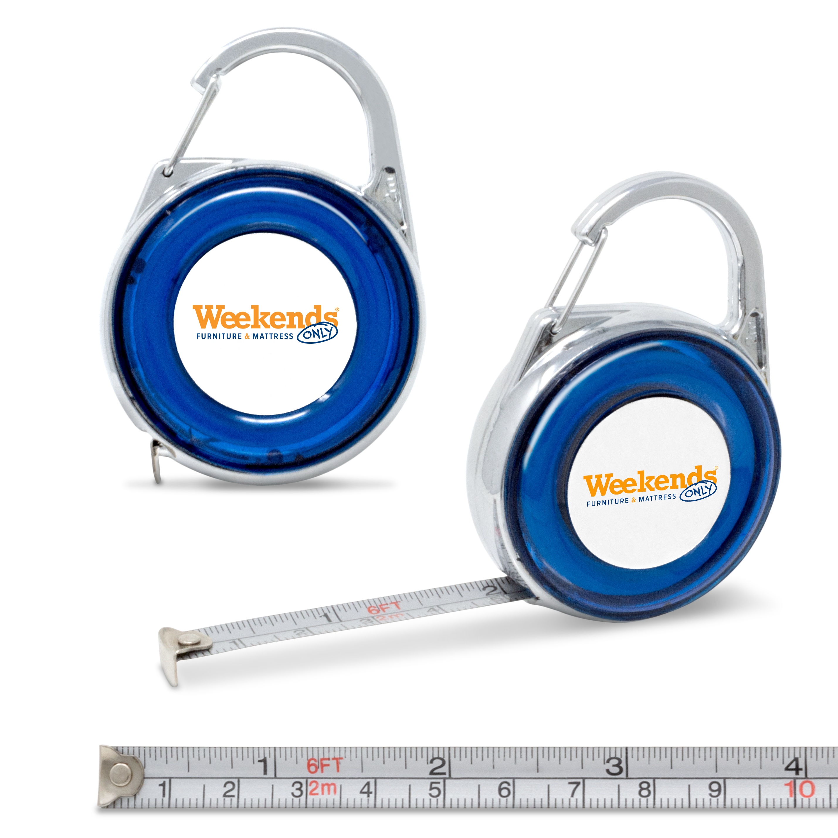 6-Ft Carabiner Tape Measure