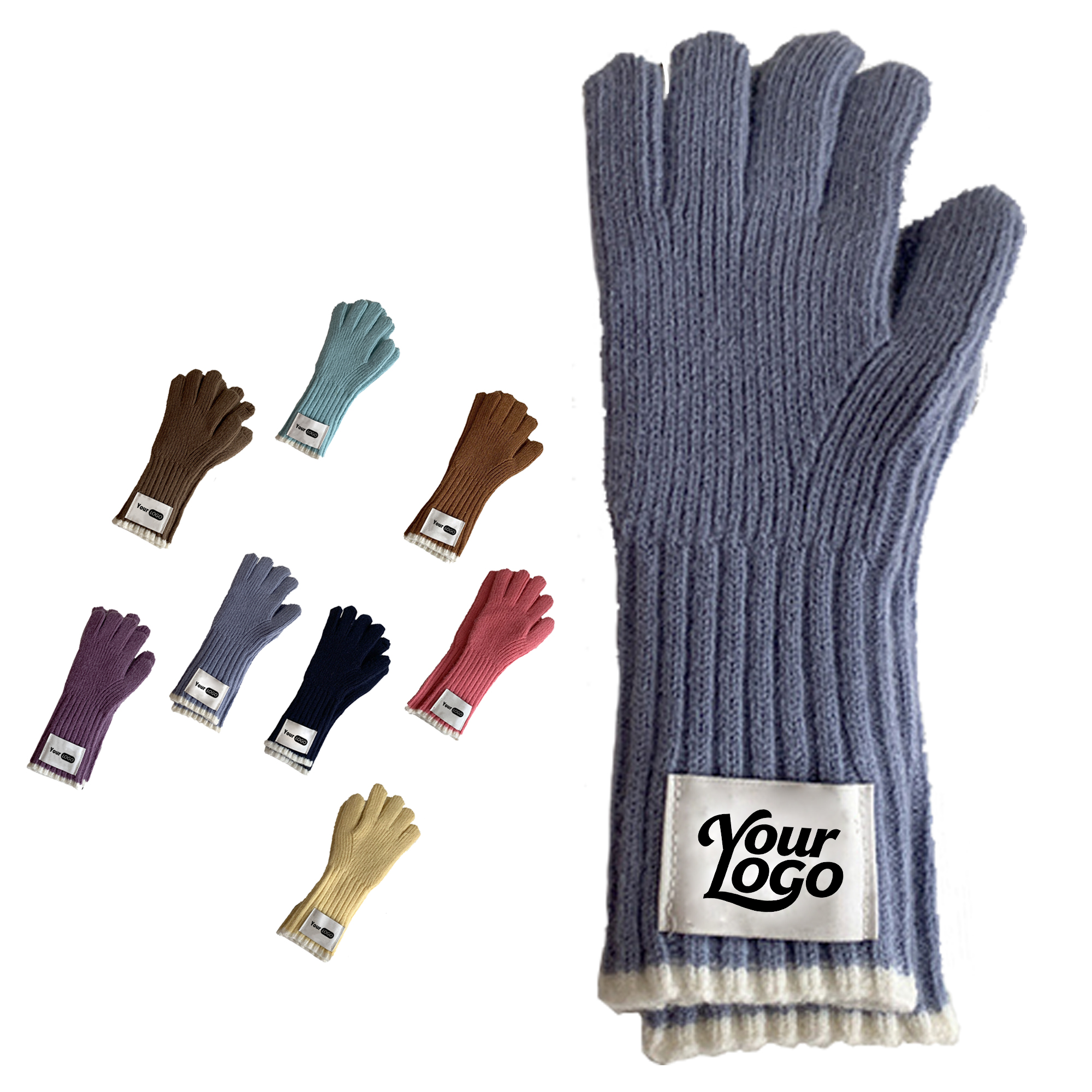 Non-Slip Winter Knit Gloves 7