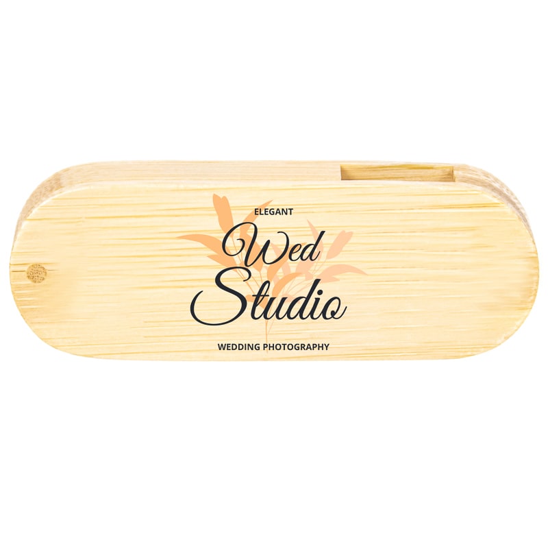 Custom Wood Swivel USB Flash Drives 9