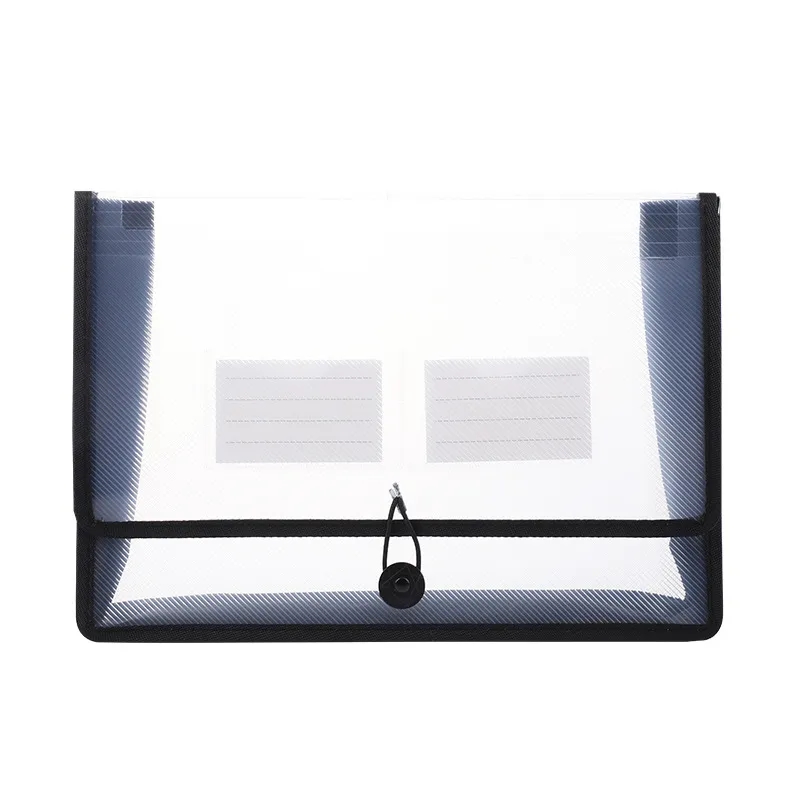 A4 Popper Wallet Plastic Folder Poly Pockets Envelope 4