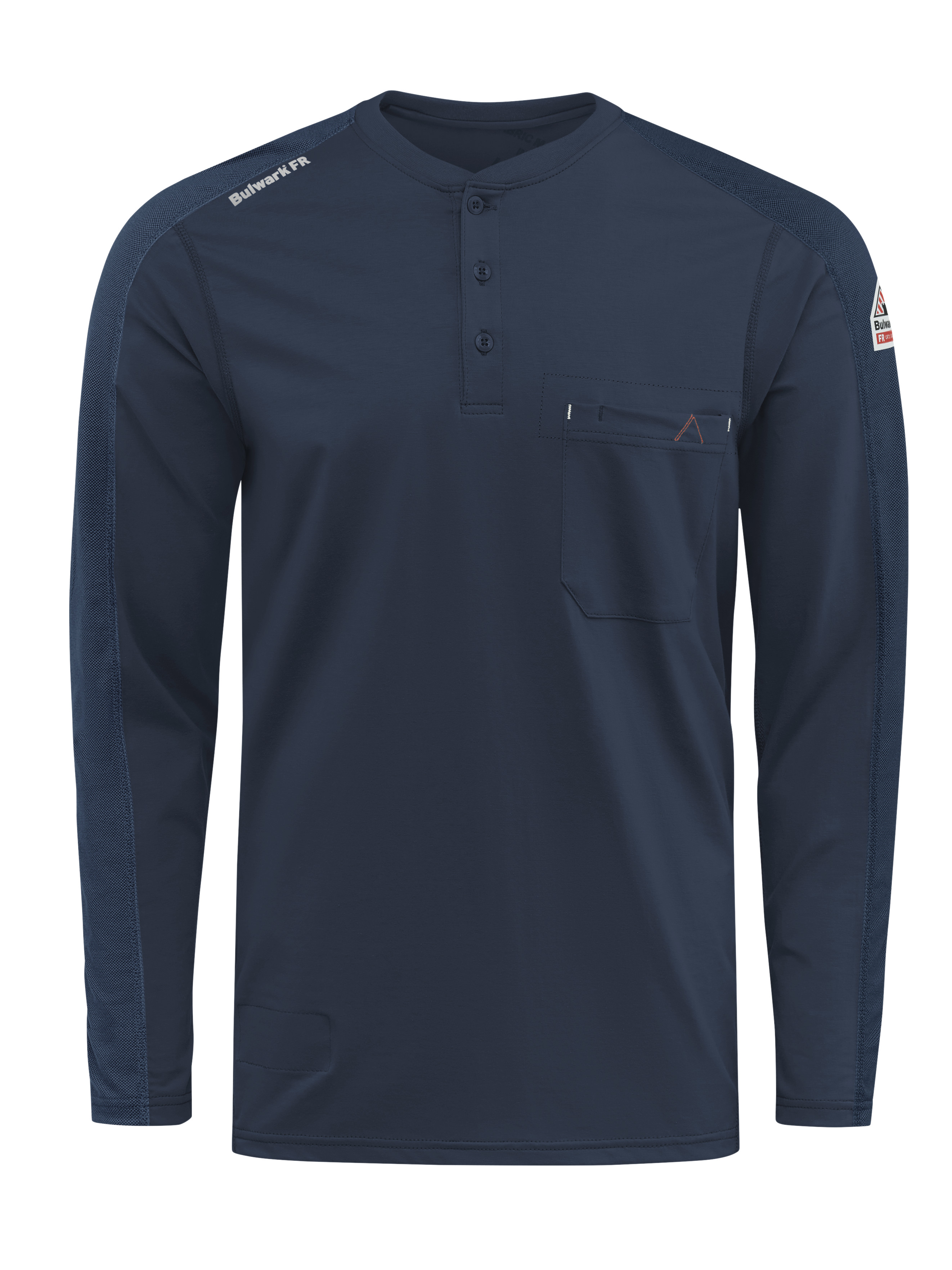 Bulwark® Men's Flex Knit Henley 5