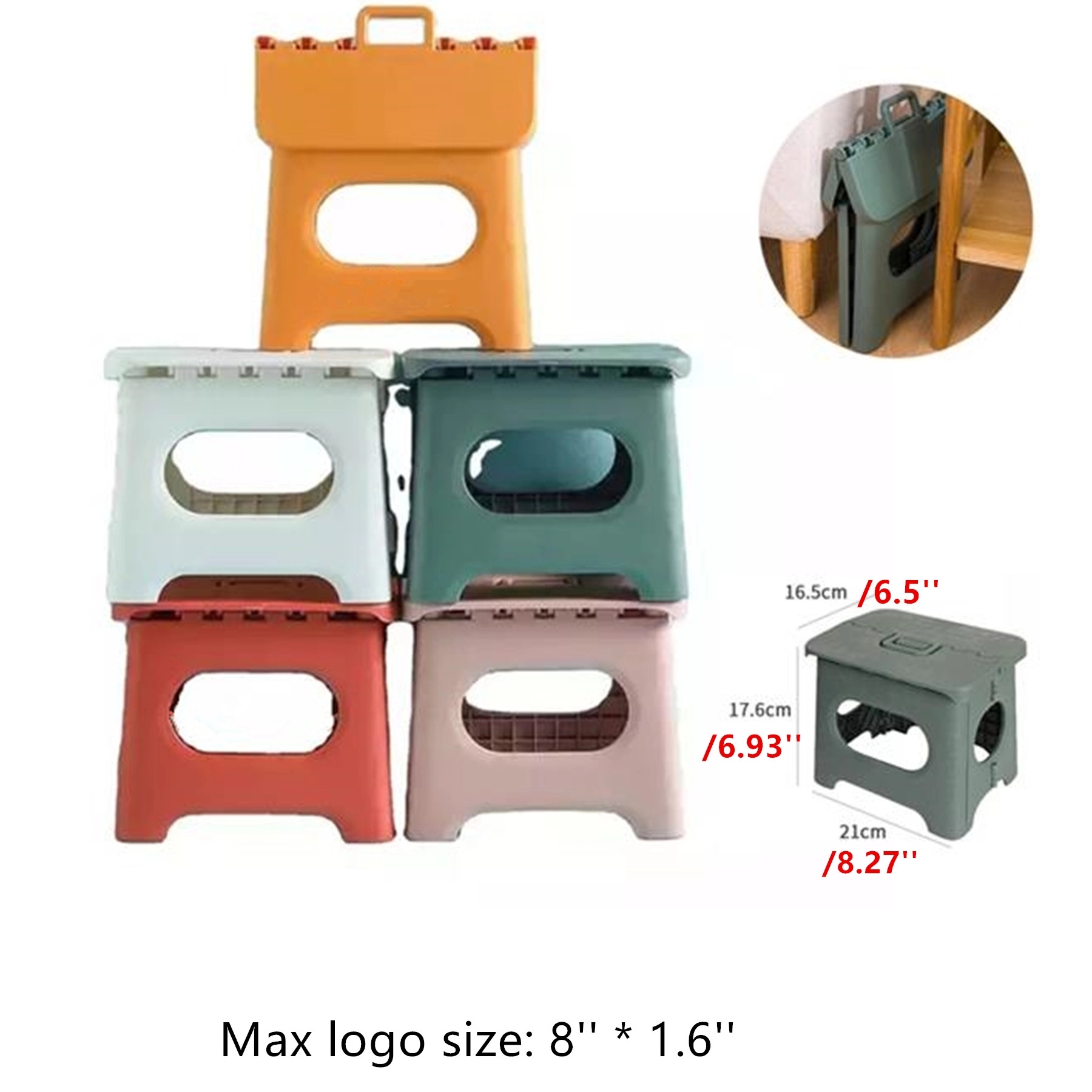 Folding Step Stool Chair 5