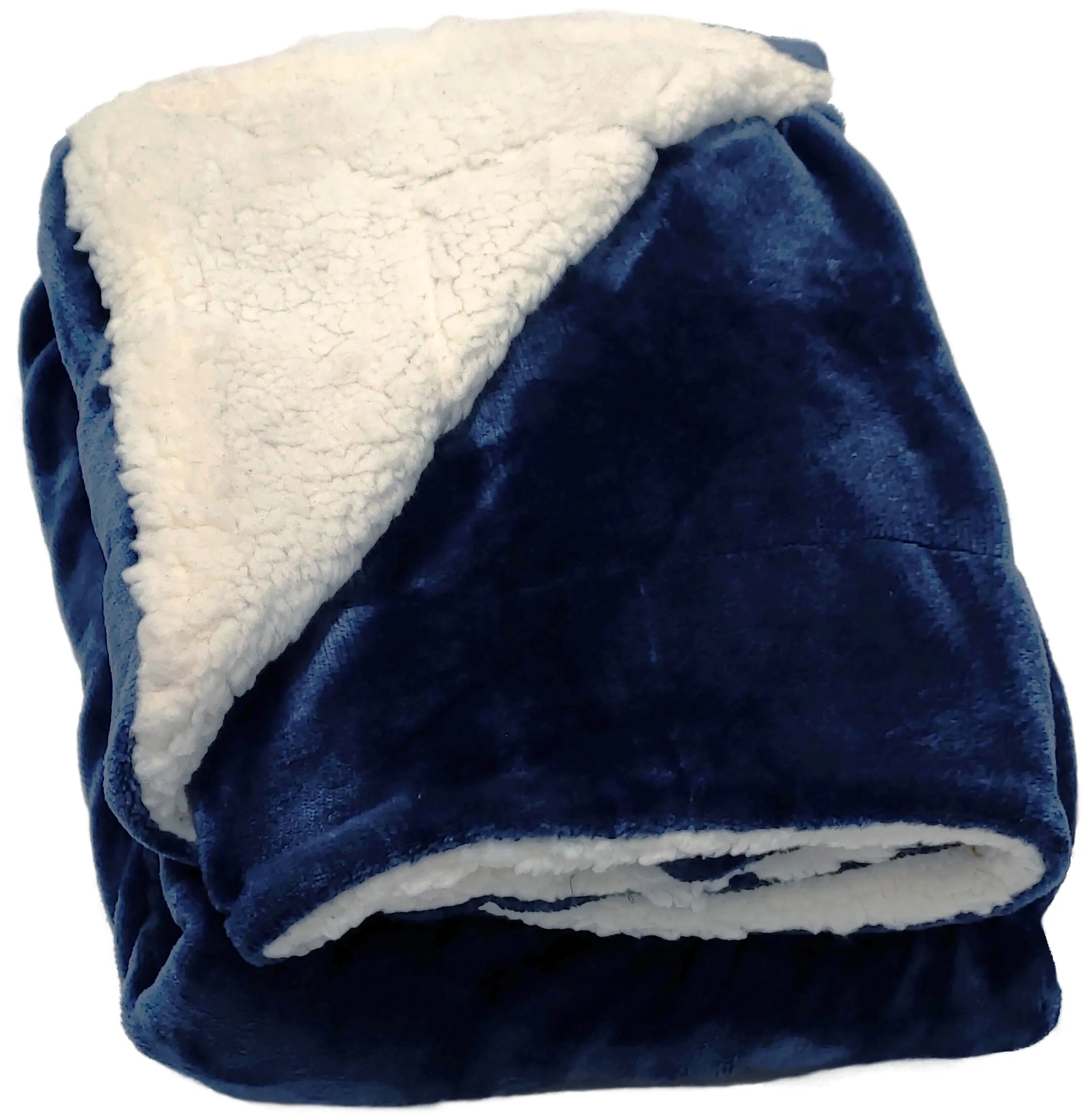50" x 60" Sherpa Velour Throw 2