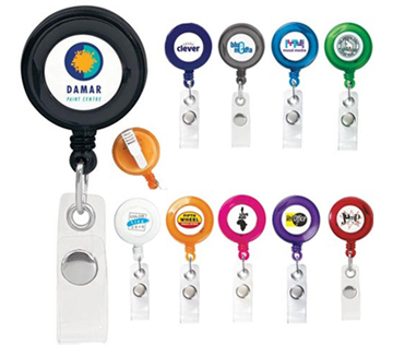 Full Color Retractable ID Badge Holder 3