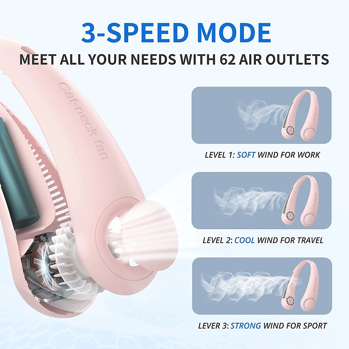 Portable Neck Fan 6