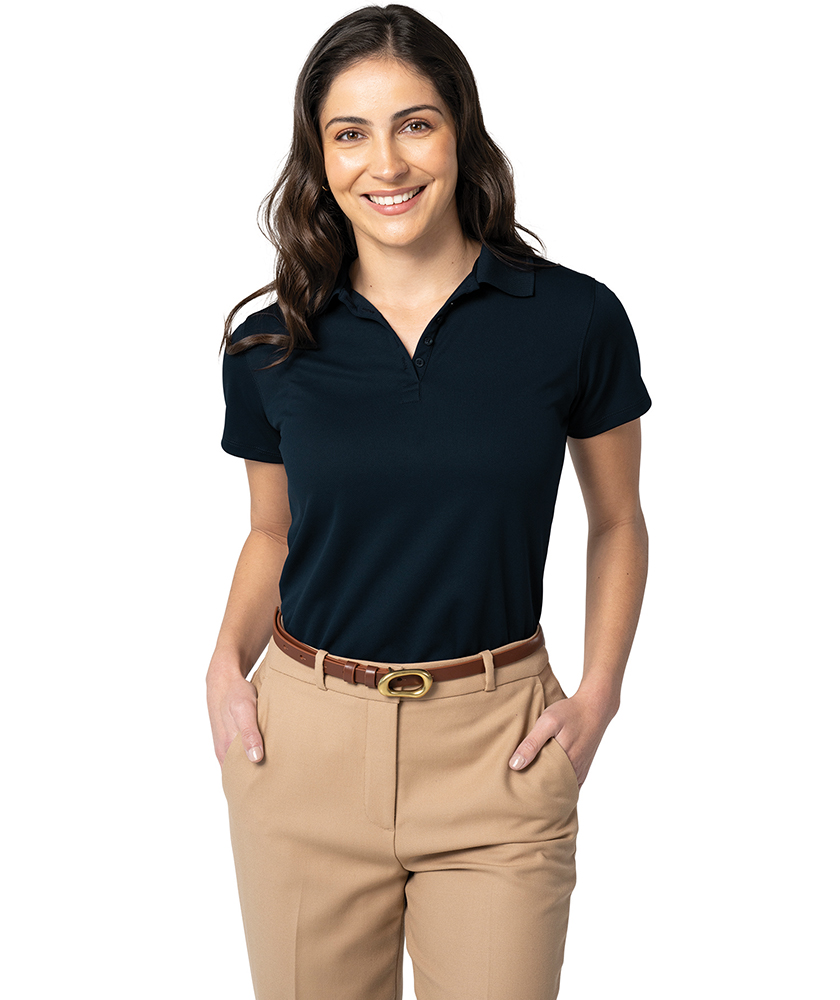 Women's Classic Solid Wicking Polo 55