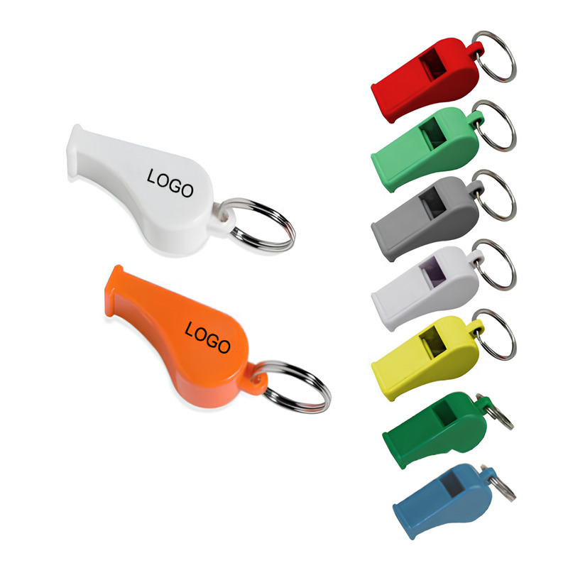 Plastic Whistle W/ Keyring 2