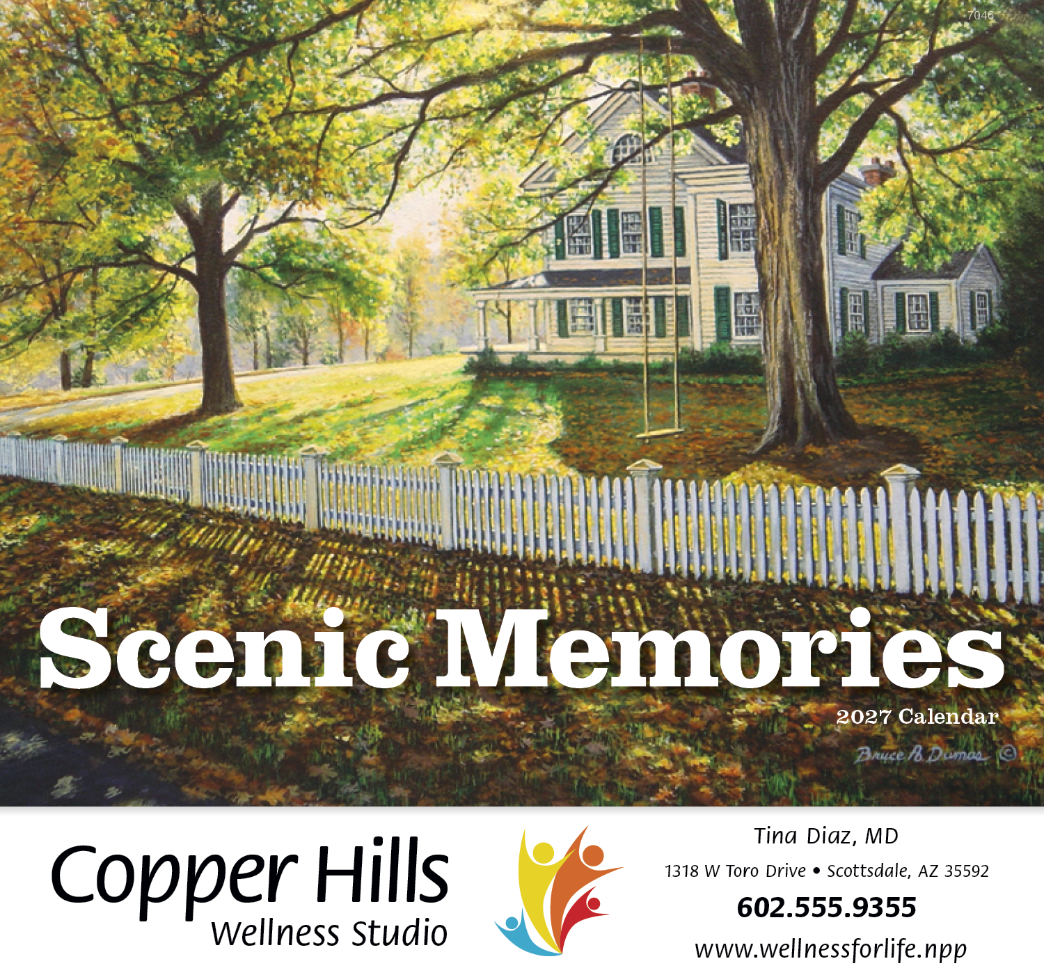 Good Value™ Scenic Memories - Stapled Calendar 22
