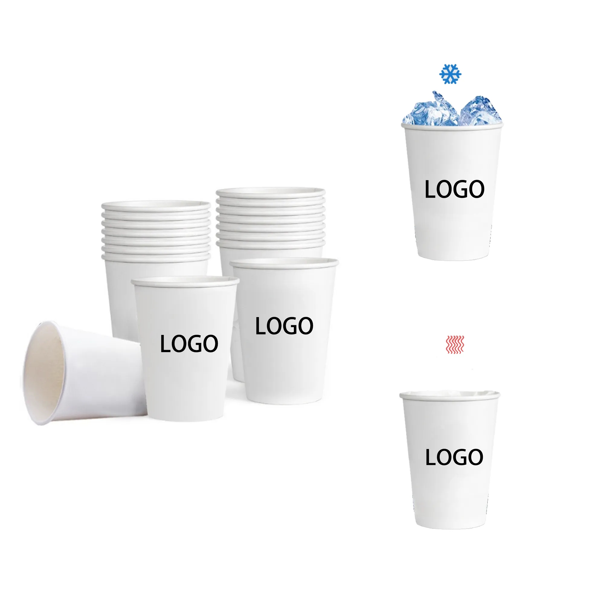 Thickened Disposable Paper Cup 2