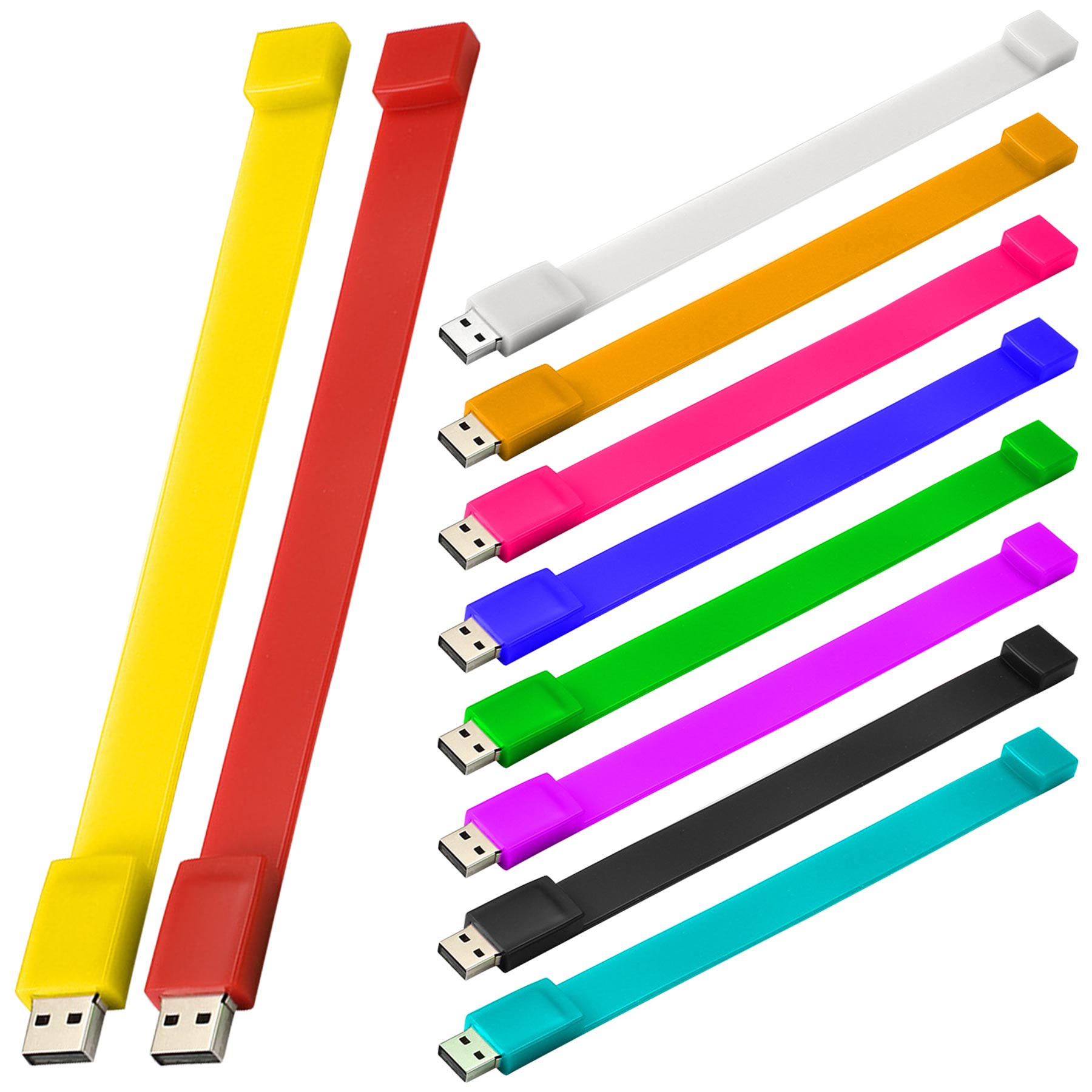 Silicone Wristband USB Drive Bracelet 1