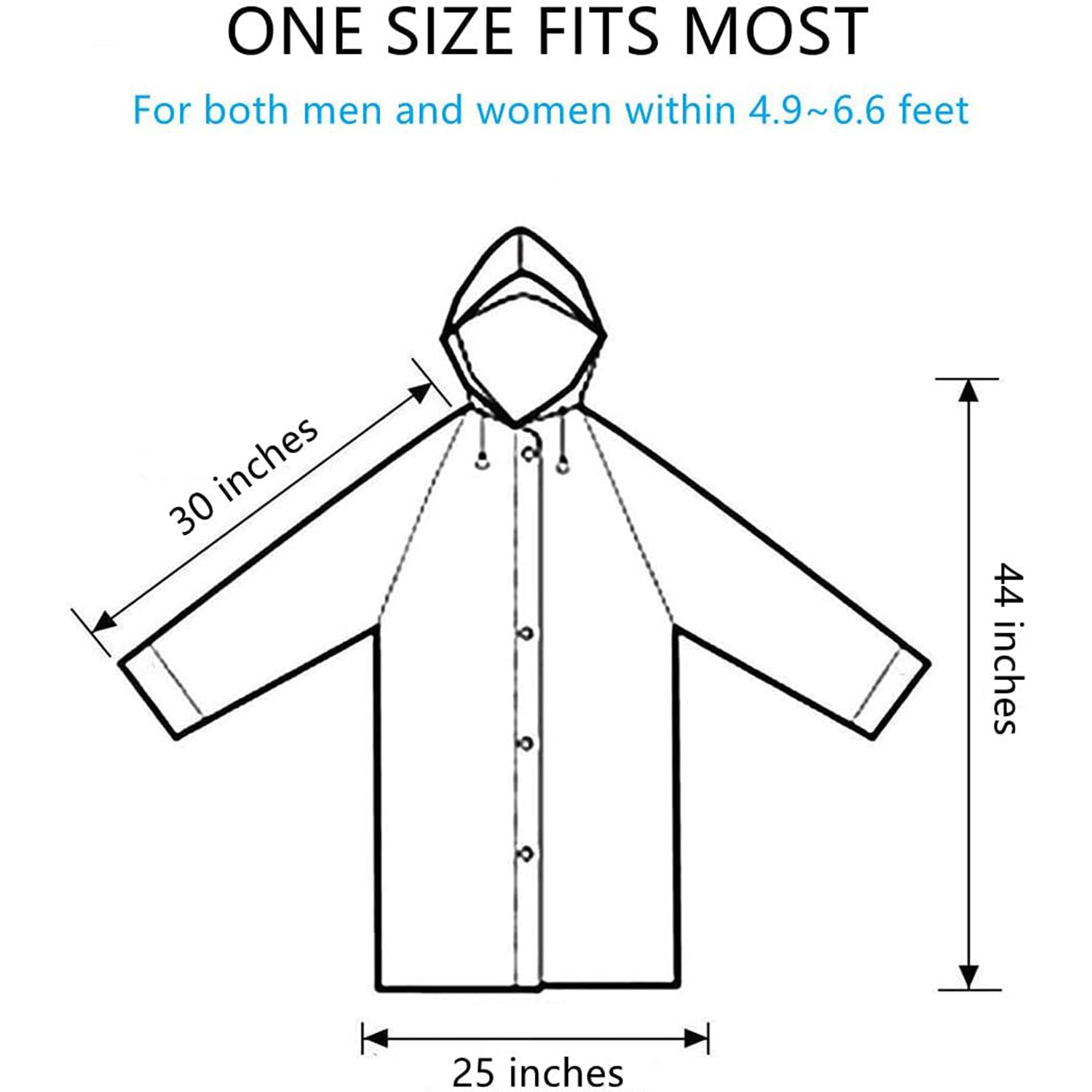 Portable EVA Rain Coats 6