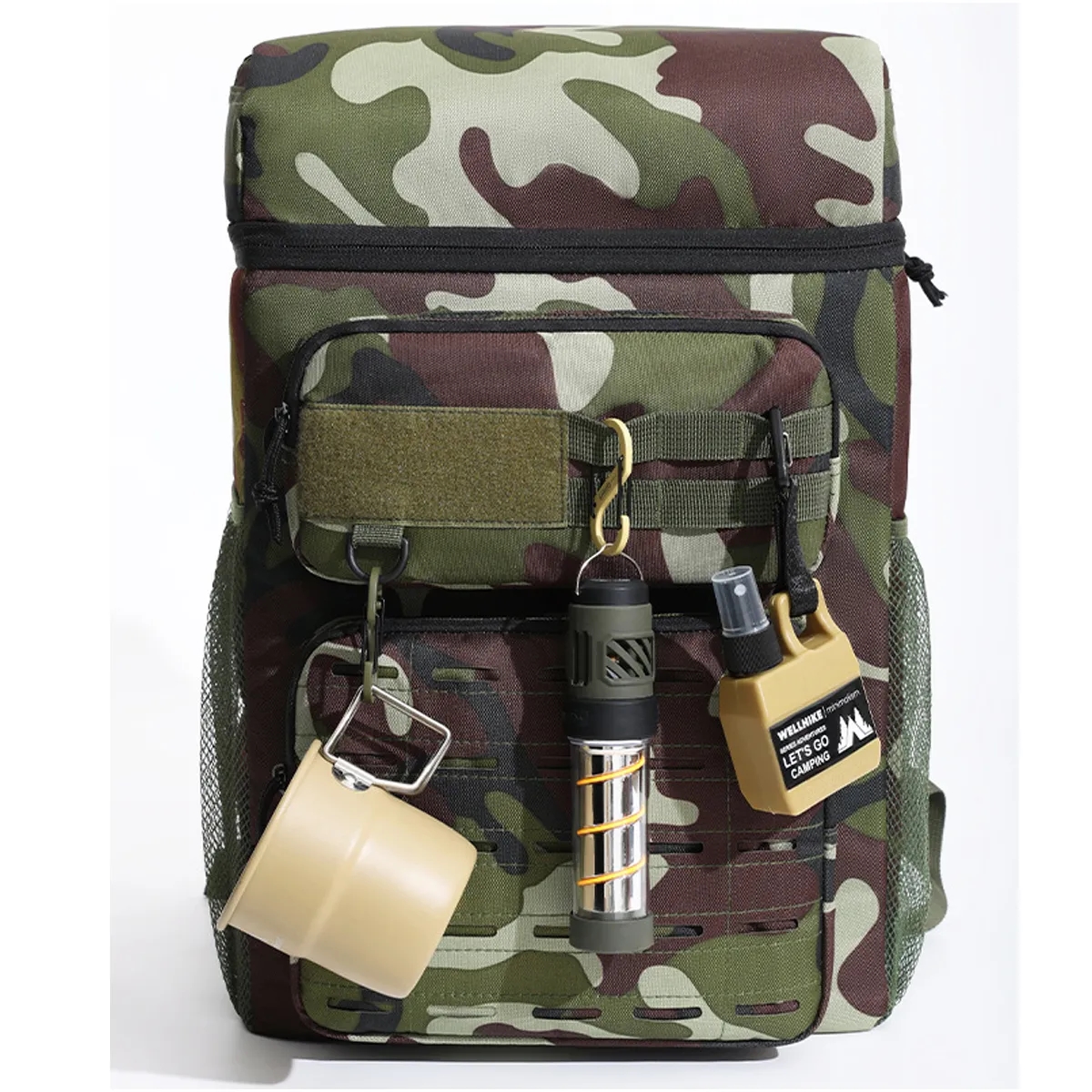 24L Camping Cooler Backpack Insulated Waterproof Lunch Bag 5