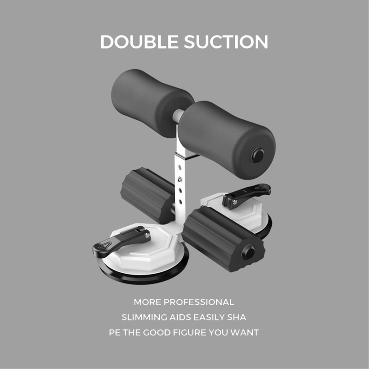 Portable Sit Up Assistant Device With 2 Strong Suction Cups 3