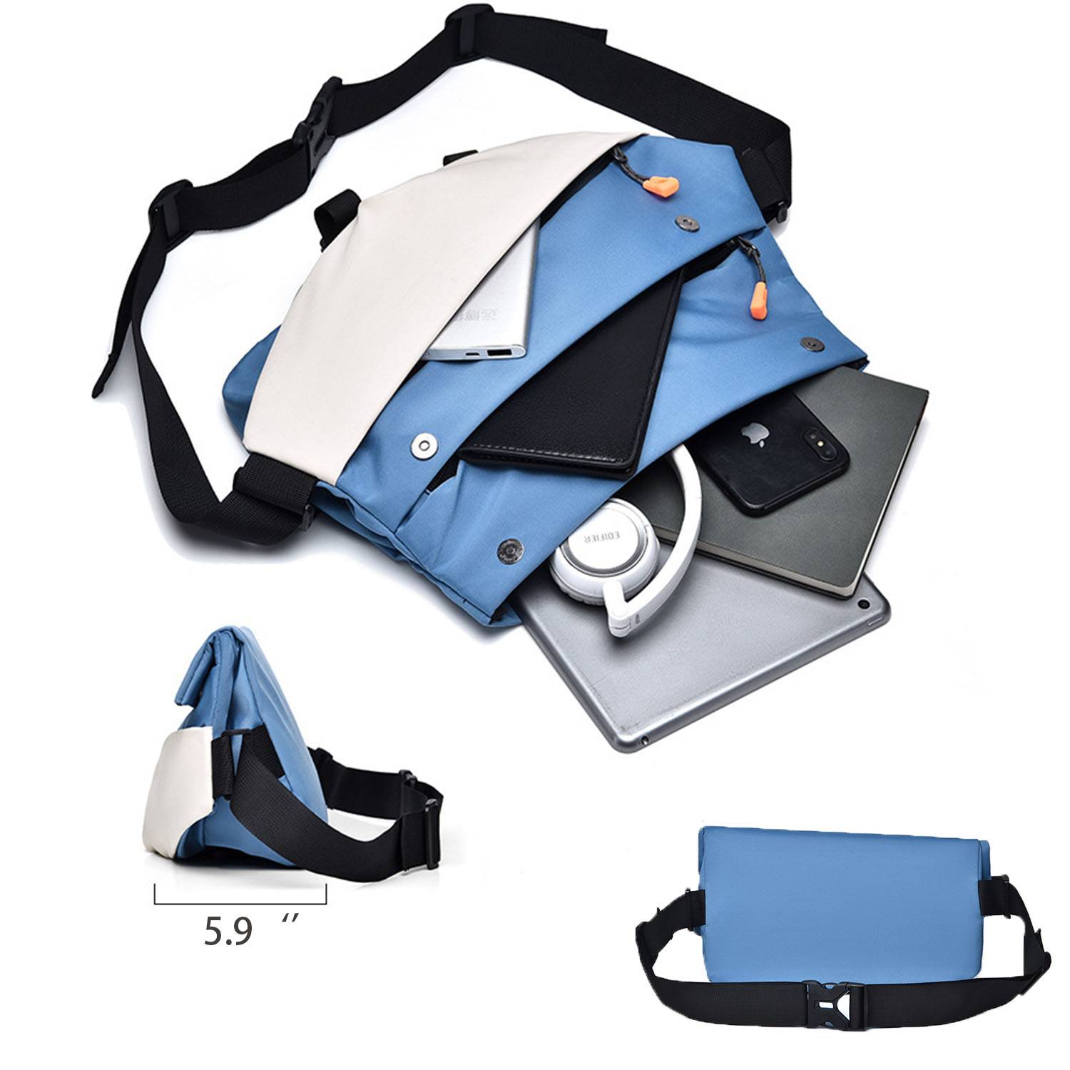 Men's Oxford Sport Chest Bag 5