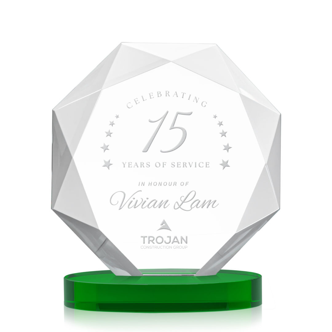 Kitchener Award on Alberton Base - Green 4