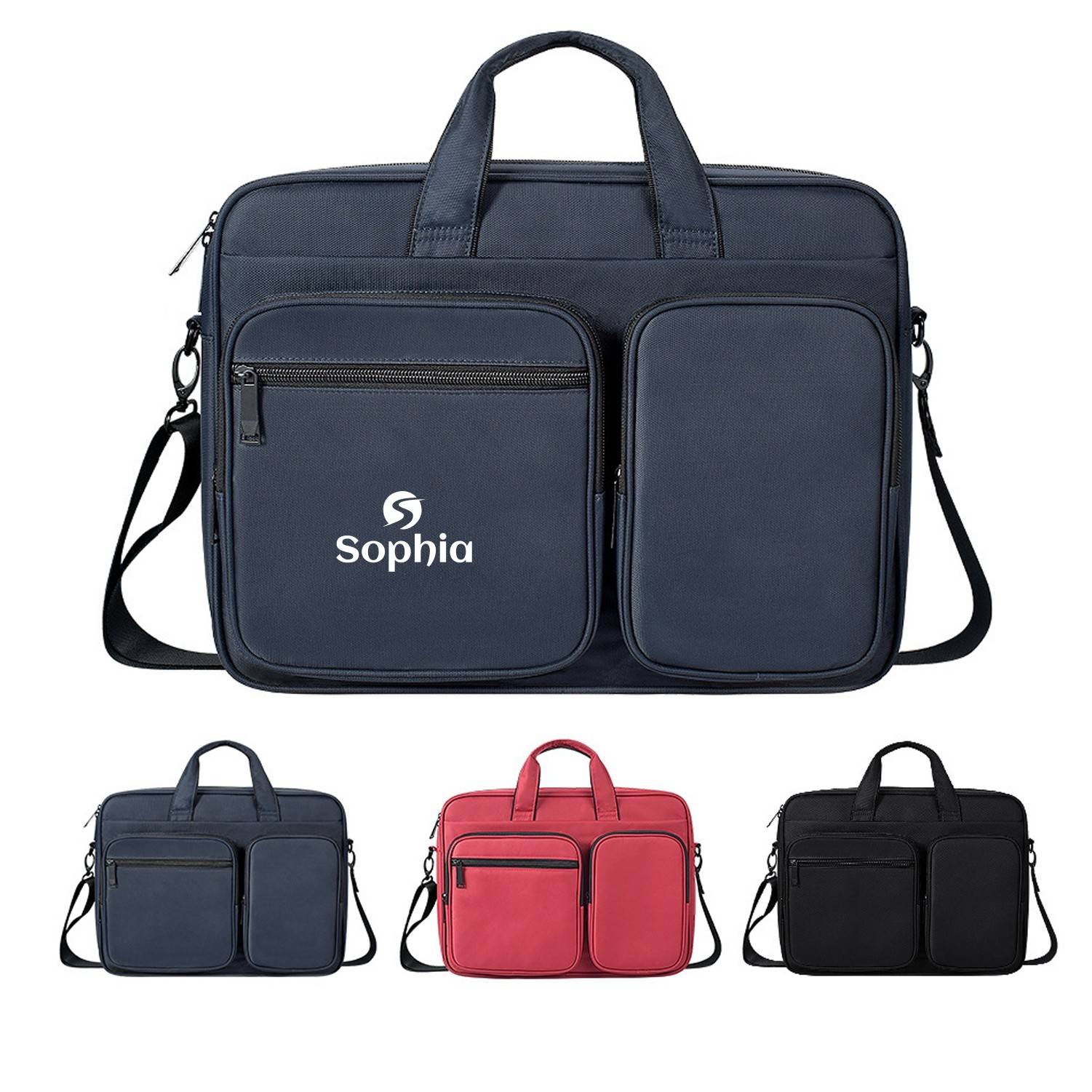 Laptop Messenger Briefcase Shoulder Bag 3