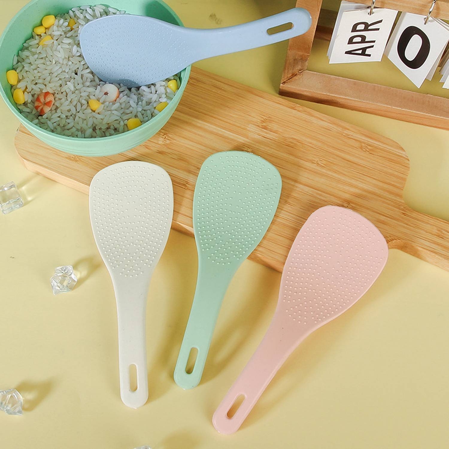 Wheat Straw Rice Spoon 7