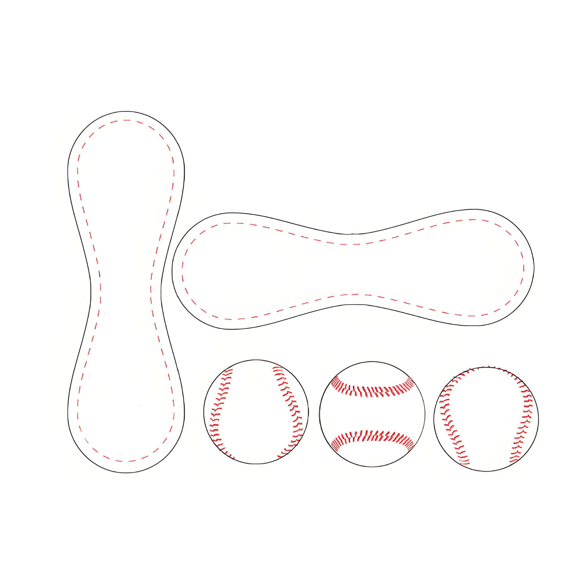 9" Rubber Baseball 2