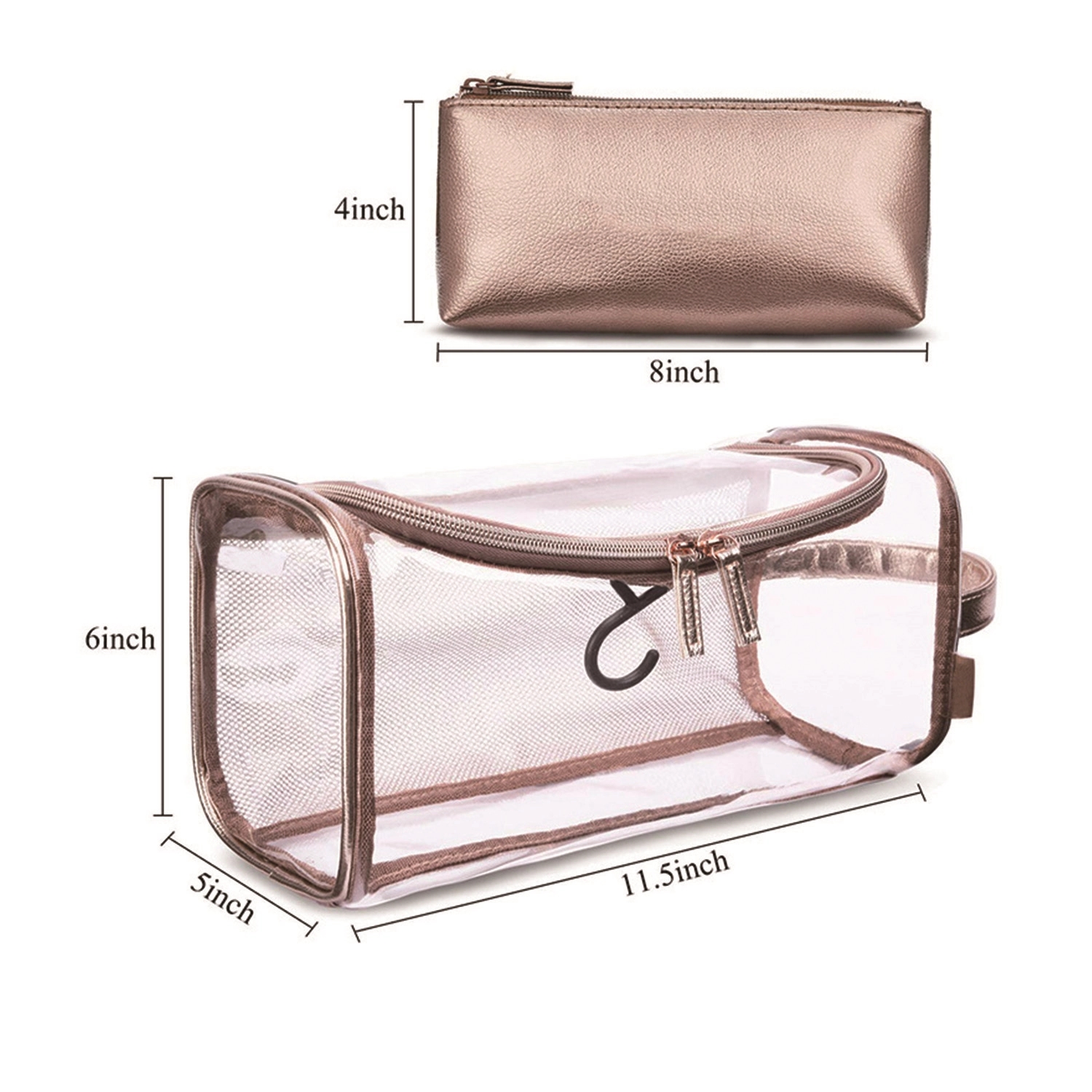Clear Makeup Bags 2