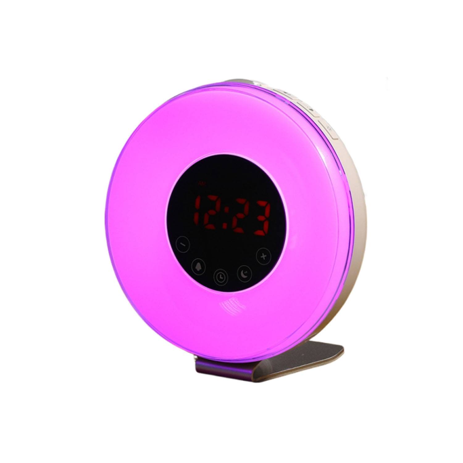 LED colorful alarm clock 4