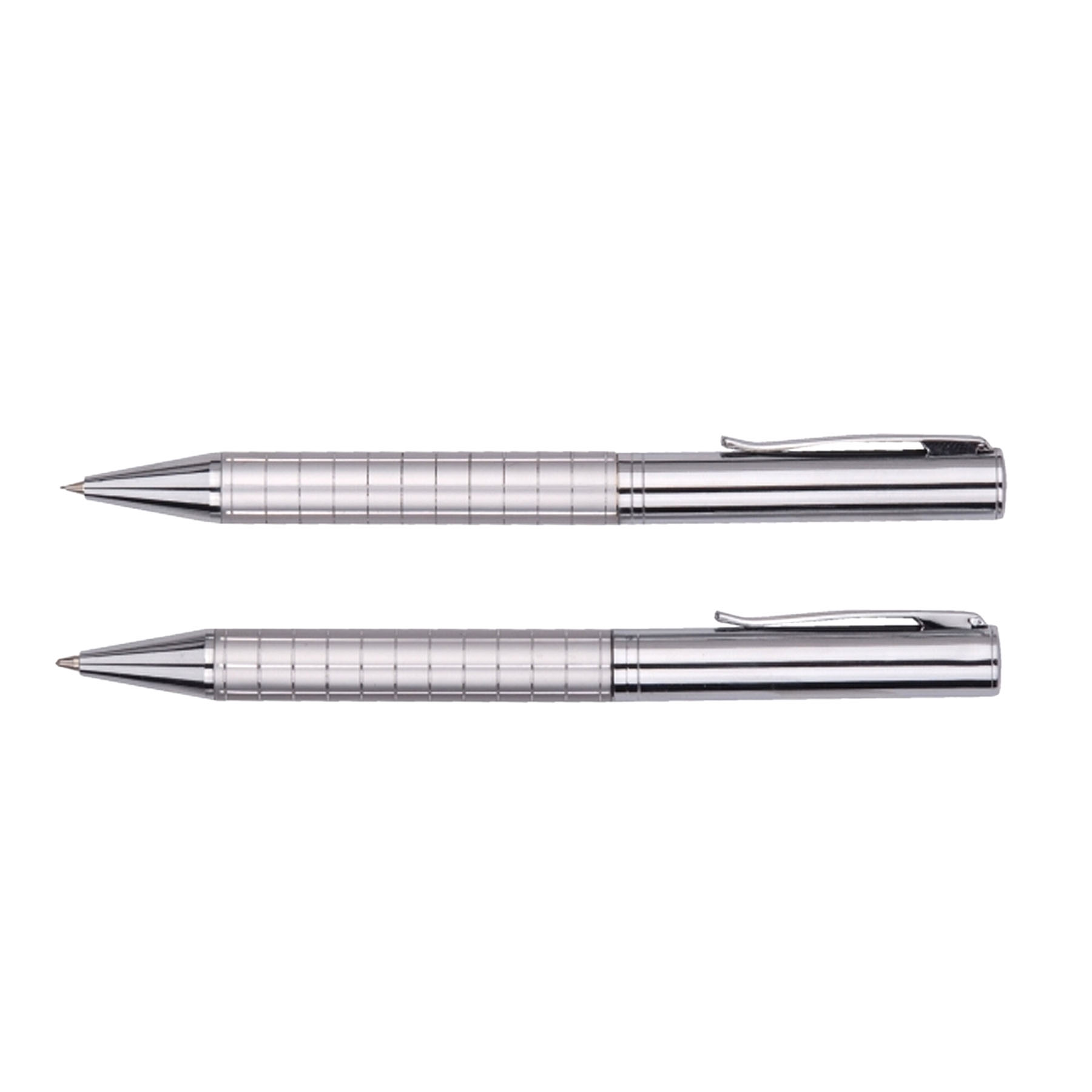 Heavy Metal Barrel Pen & Pencil Gift Set 3