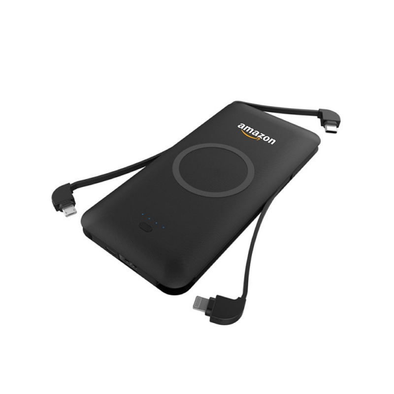 Chi-Charge Plus - 5,000 mAh Universal Power Bank with Wireless Charging 10