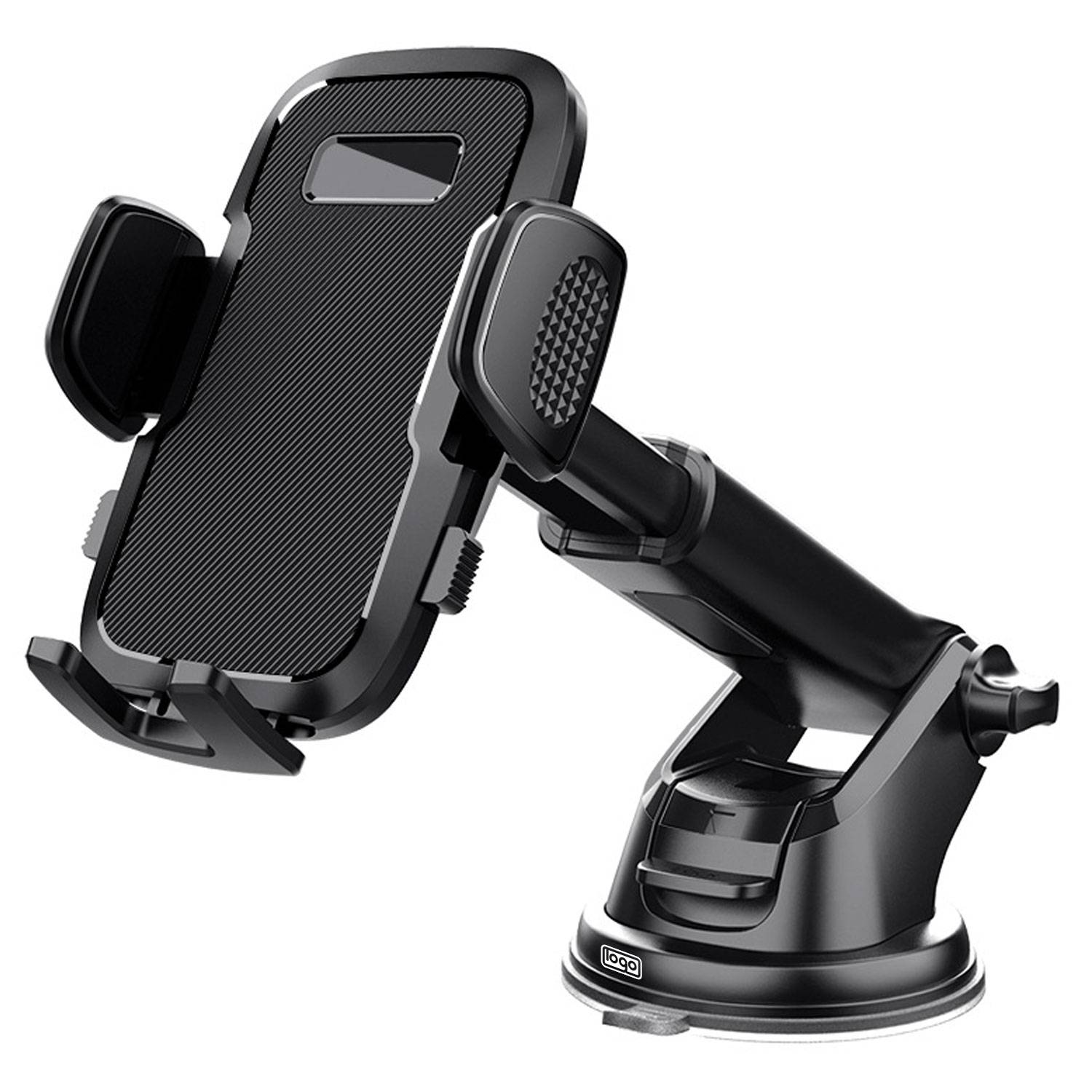 Adjustable Car Phone Holder With Suction Mount 2